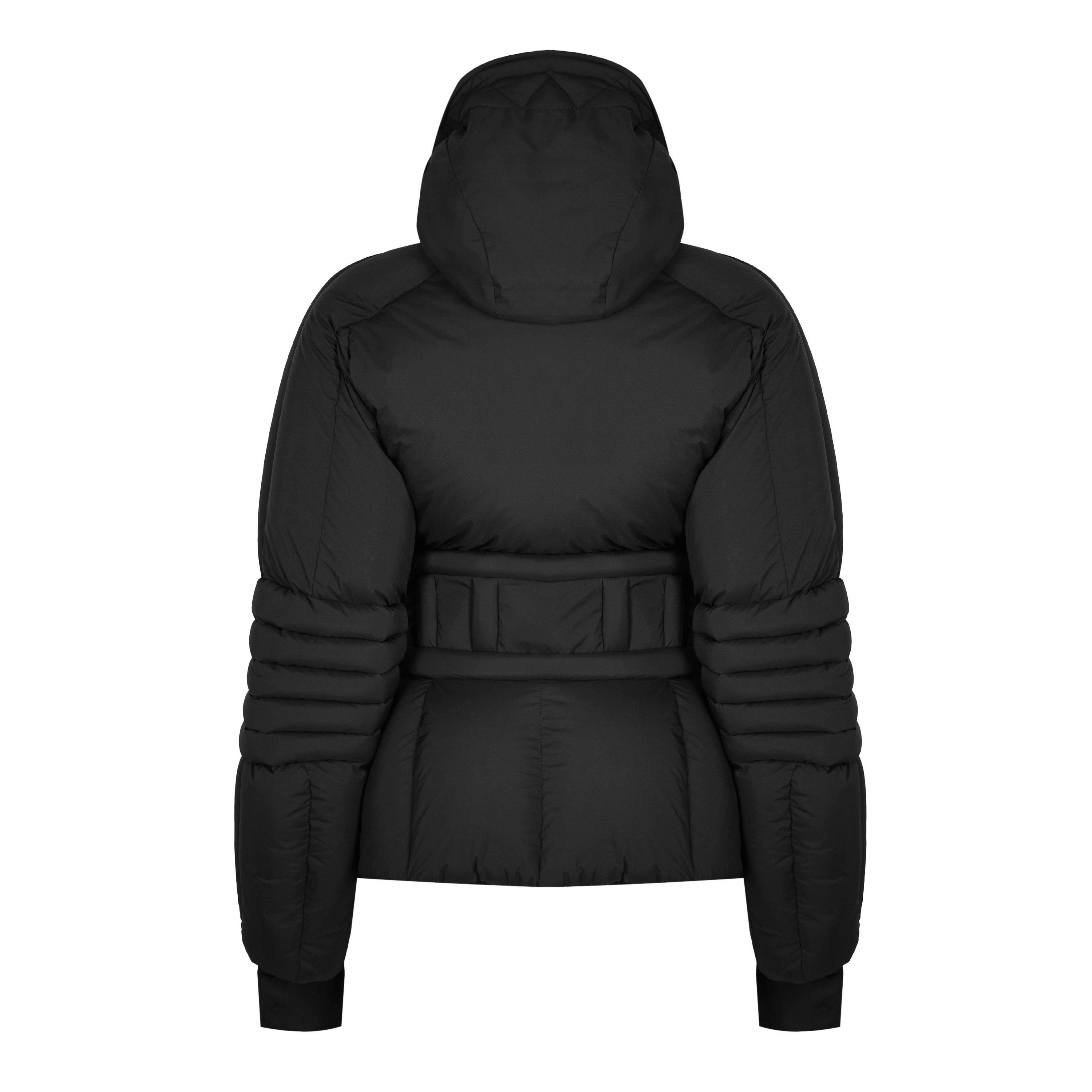 Black 999 - Moncler Grenoble - Women's Sarenna Ski Goose Down Windproof Slim Fit Short Puffer Jacket - 6