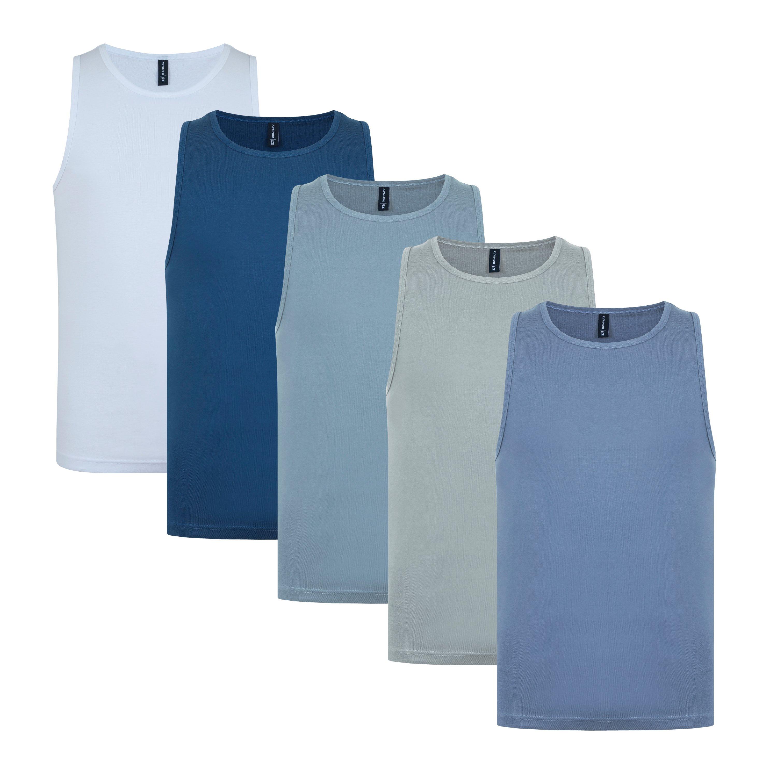 Asst - Donnay - 5pk Vest Top - 1