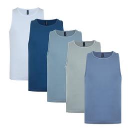 Donnay 5pk Vest Top