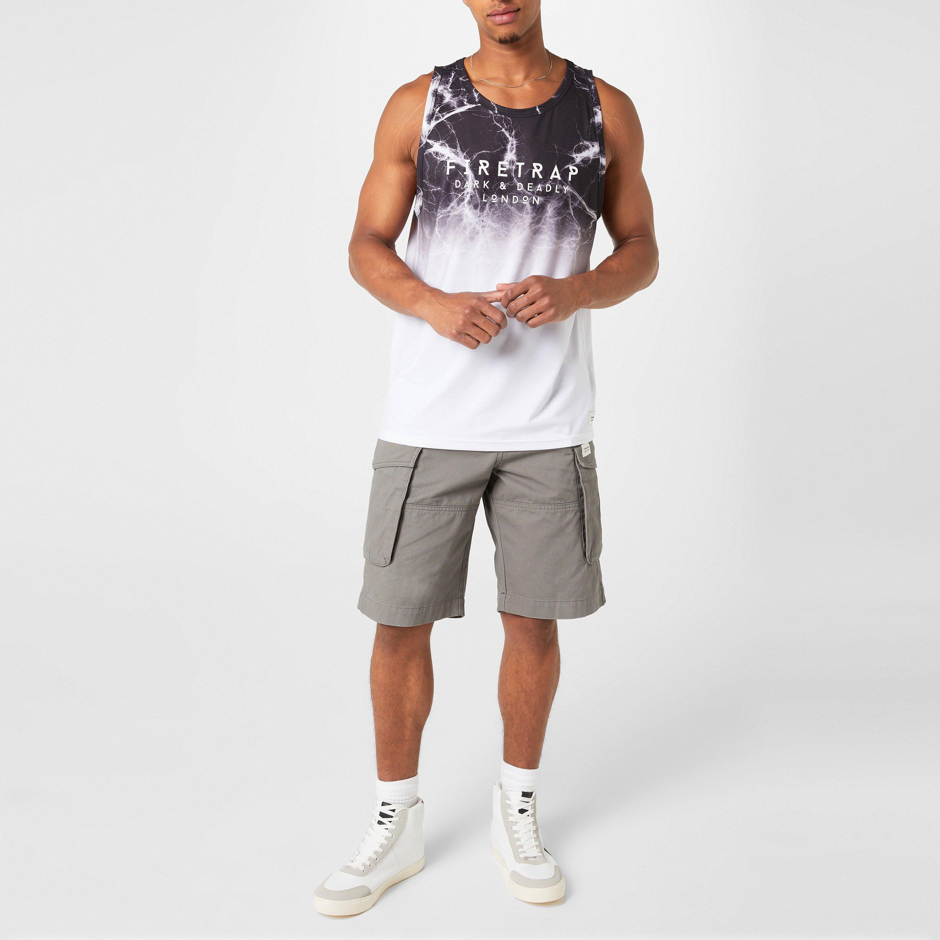 Firetrap Sub Vest Mens Muscle Vests Sports Direct MY