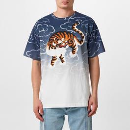 Kenzo KNZO Cloud Tigr Tee Sn53