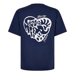 Kenzo Heart Graphic T-Shirt