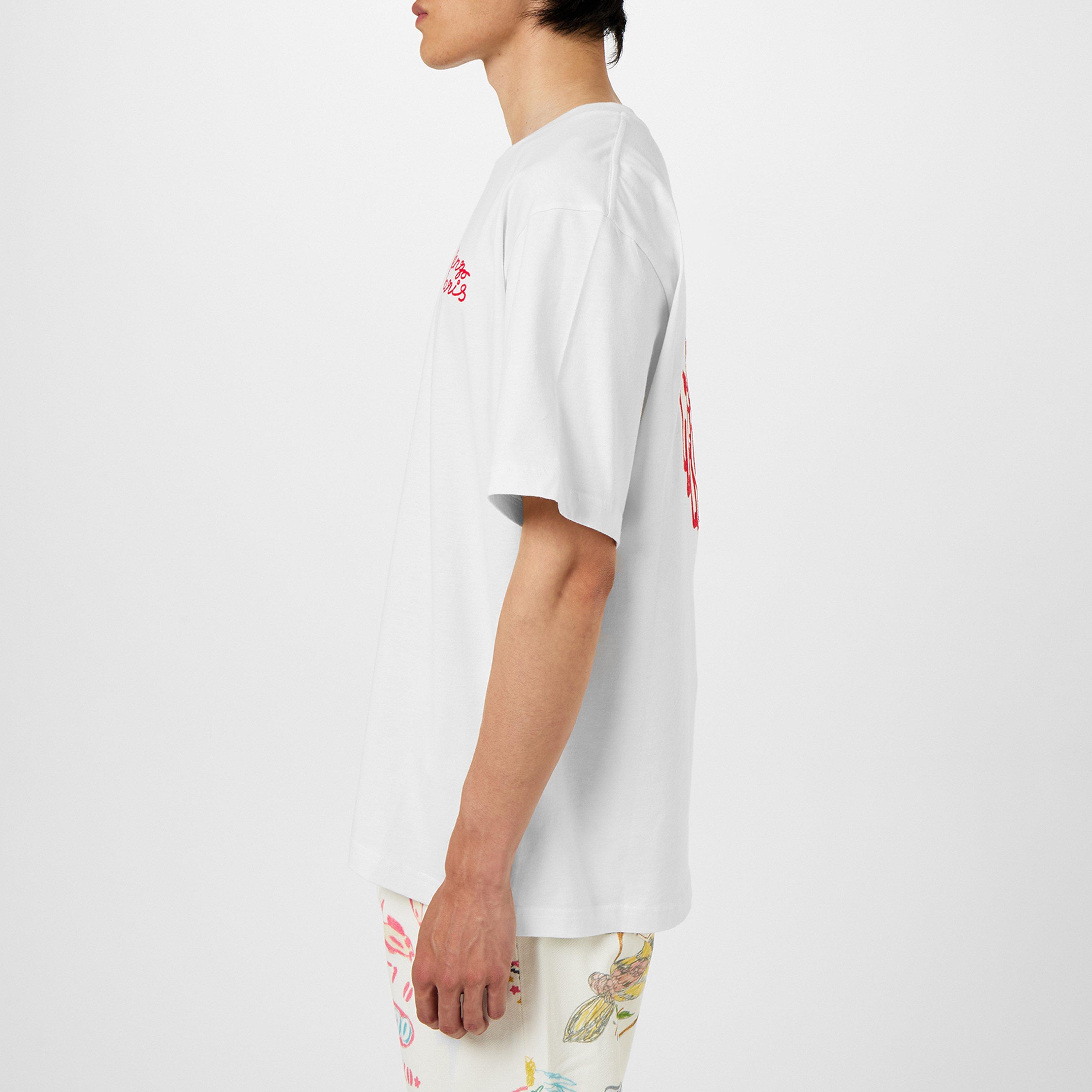 White - Kenzo - Logo-Printed Cotton-Jersey T-Shirt - 5