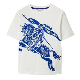 Burberry Knight Logo T Shirt Juniors