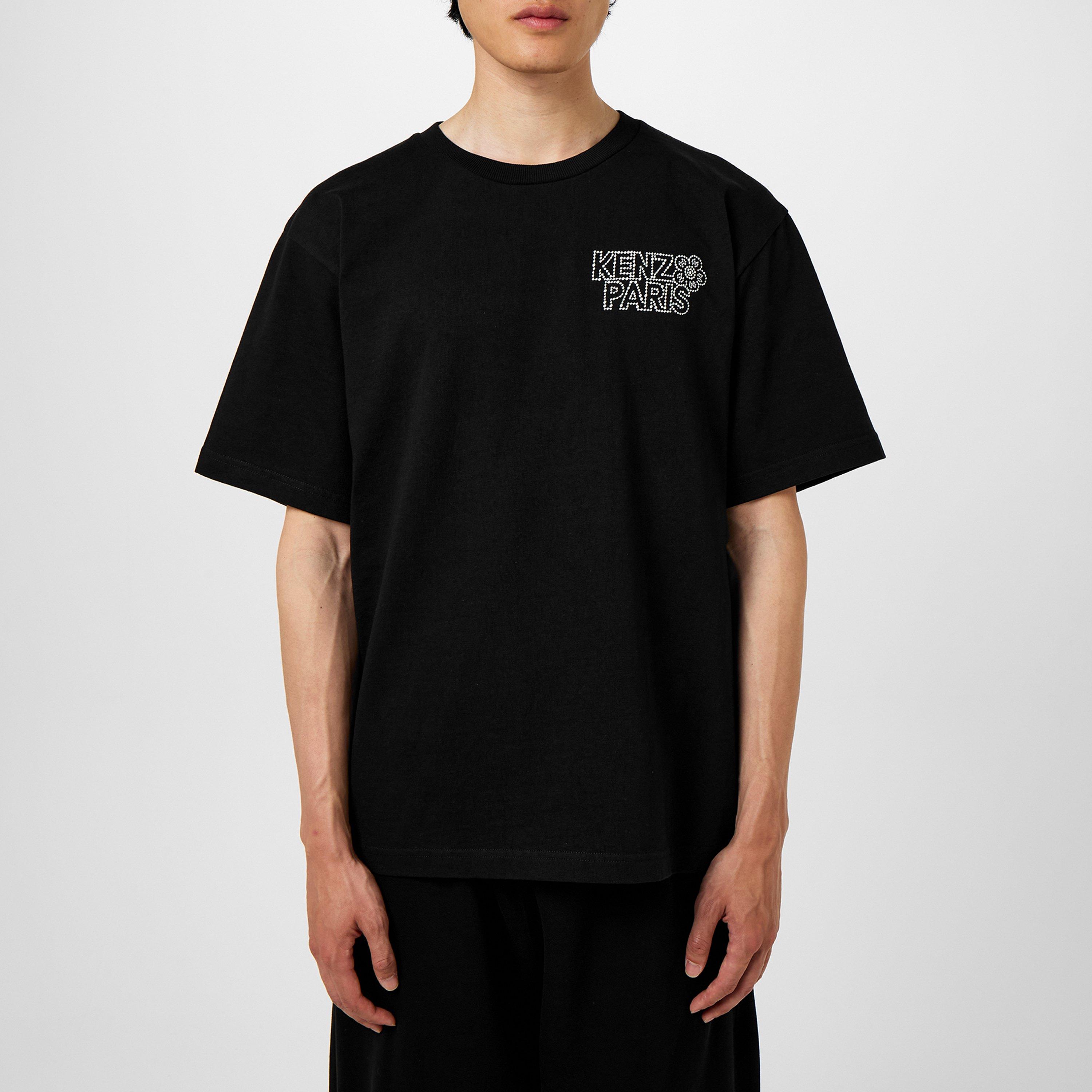 Kenzo Logo T-Shirt - Black - XL