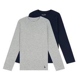 Jack Wills JW 2Pk LS Peached T Jn99