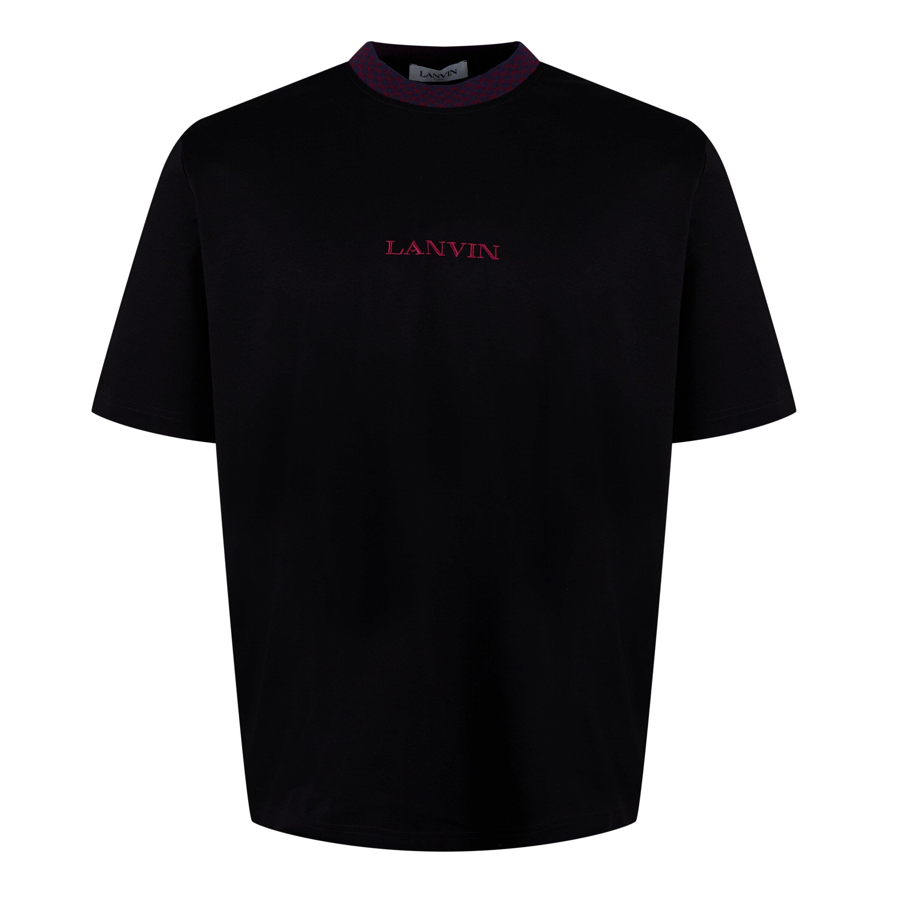 Black 10 - Lanvin - Logo T-Shirt - 5