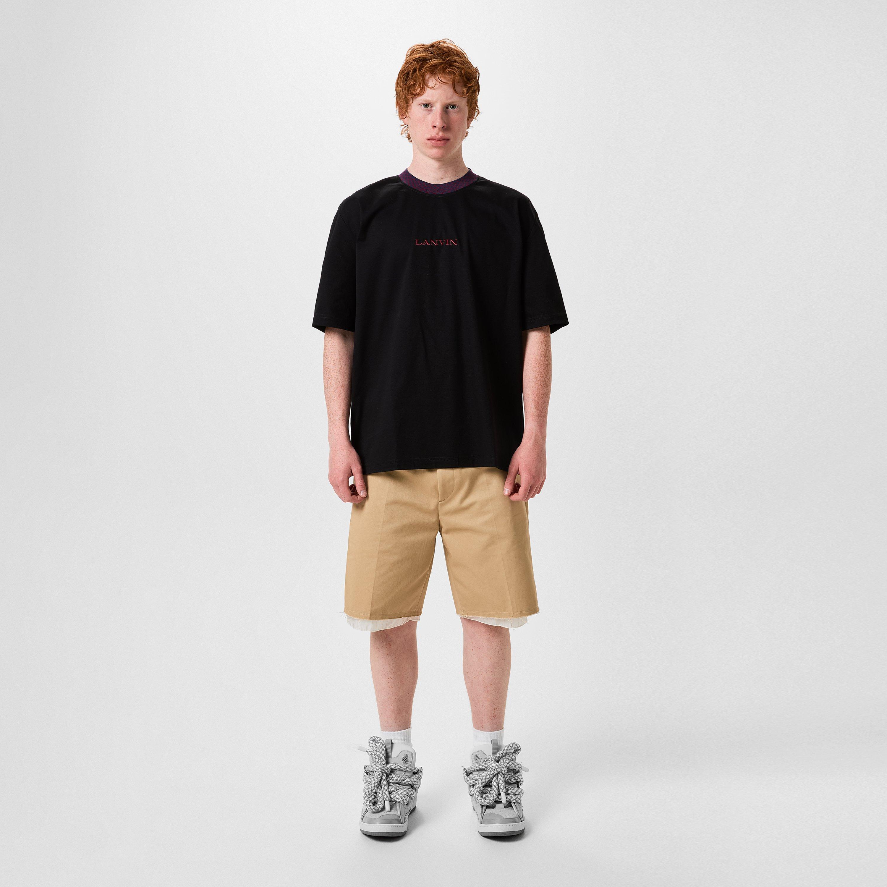 Black 10 - Lanvin - Logo T-Shirt - 4