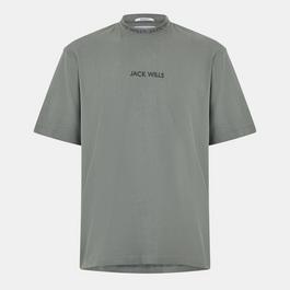 Jack Wills Jacquard T-Shirt Mens
