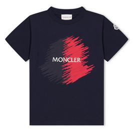 Moncler Scribble Short Sleeve T Shirt