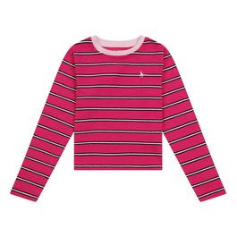 Jack Wills JW Stripe Long Sleeve T-shirt Junior Girls