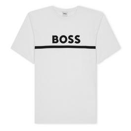 Boss Large Logo T shirt Junior Boys