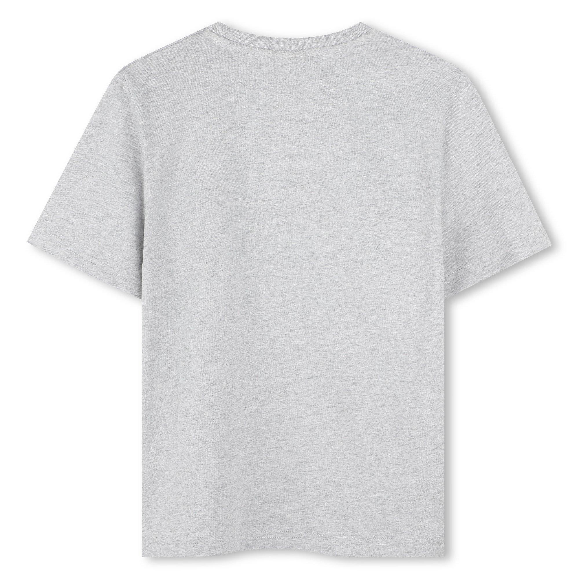 Grau A32 - Boss - Kids Large Logo T-Shirt, Logo - 2