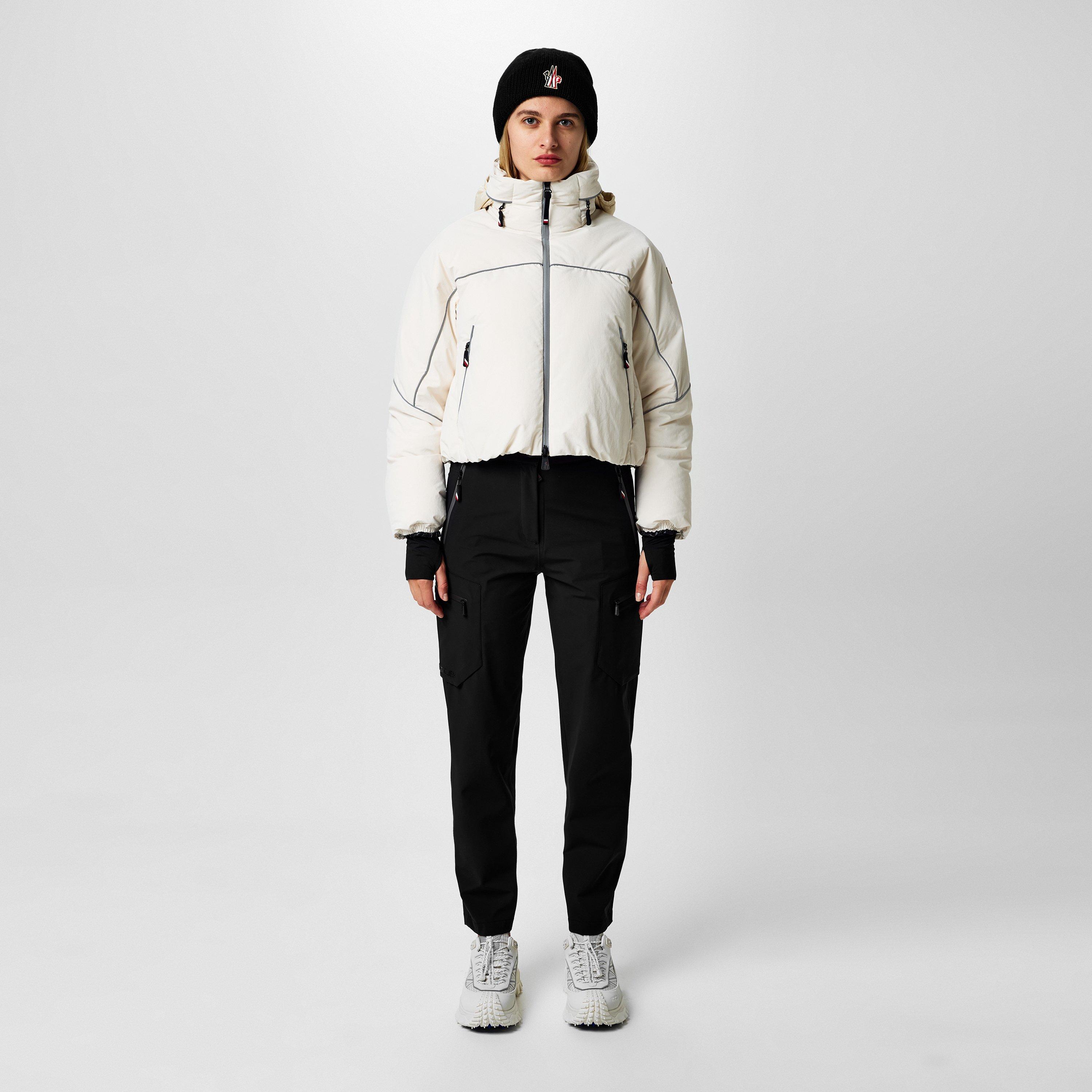 Cream 050 - Moncler Grenoble - Women's Klais Water Resistant Windproof Down Short Puffer Jacket - 4