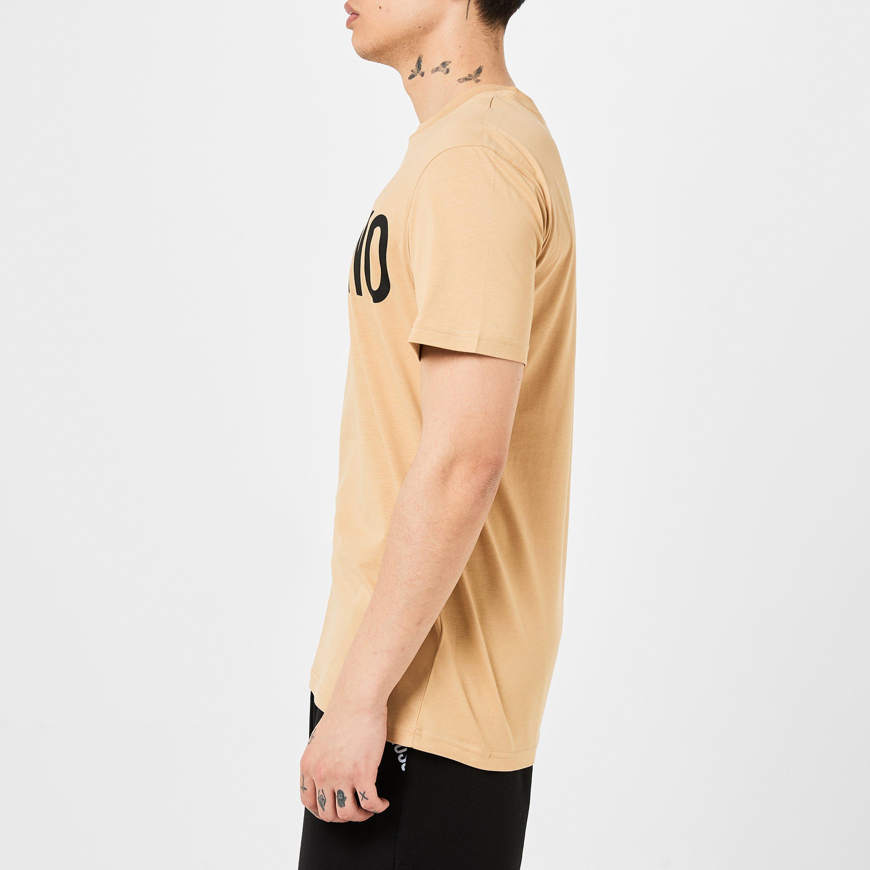 Fantasy Beige - Moschino - Men's Fantasy Regular Fit T-Shirt - 2
