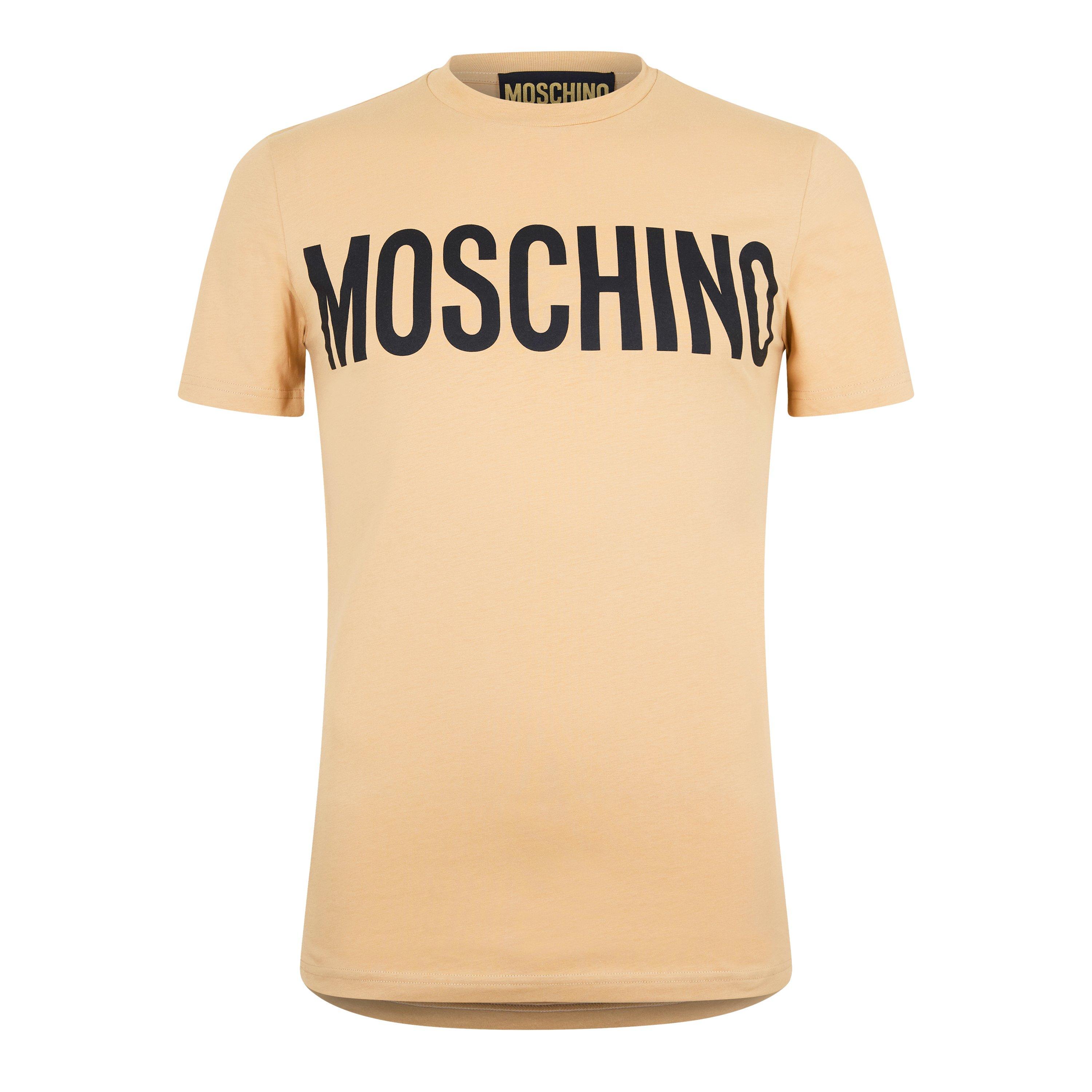 Fantasy Beige - Moschino - Men's Fantasy Regular Fit T-Shirt - 5