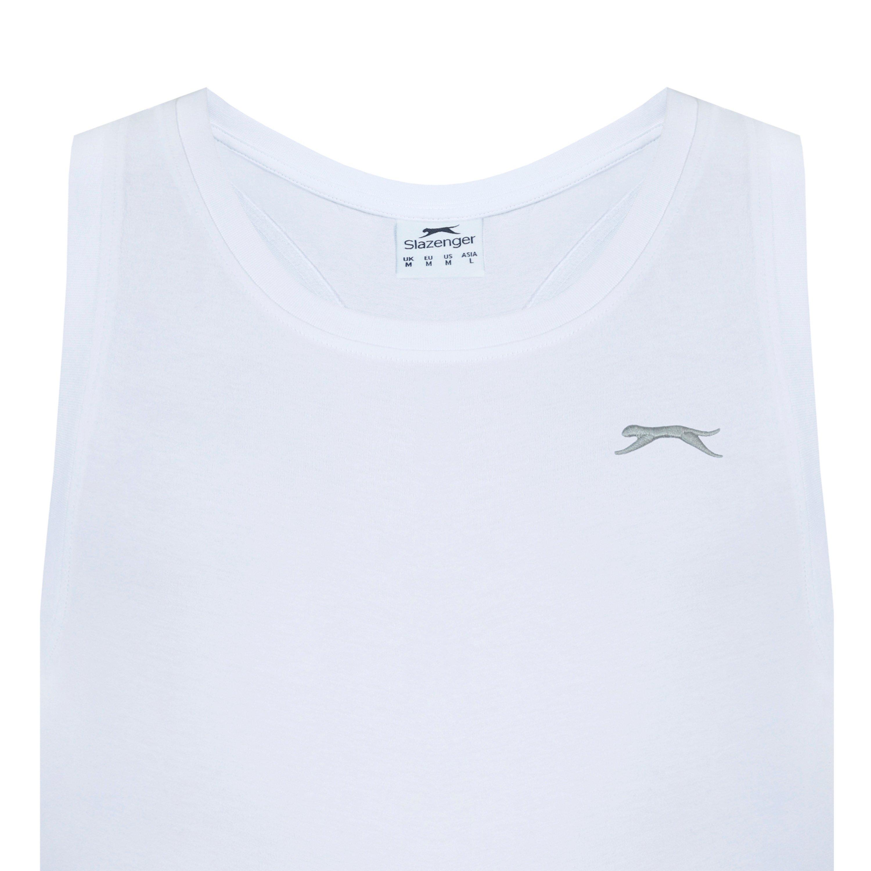 Hvid - Slazenger - Muscle Vest Mens - 4