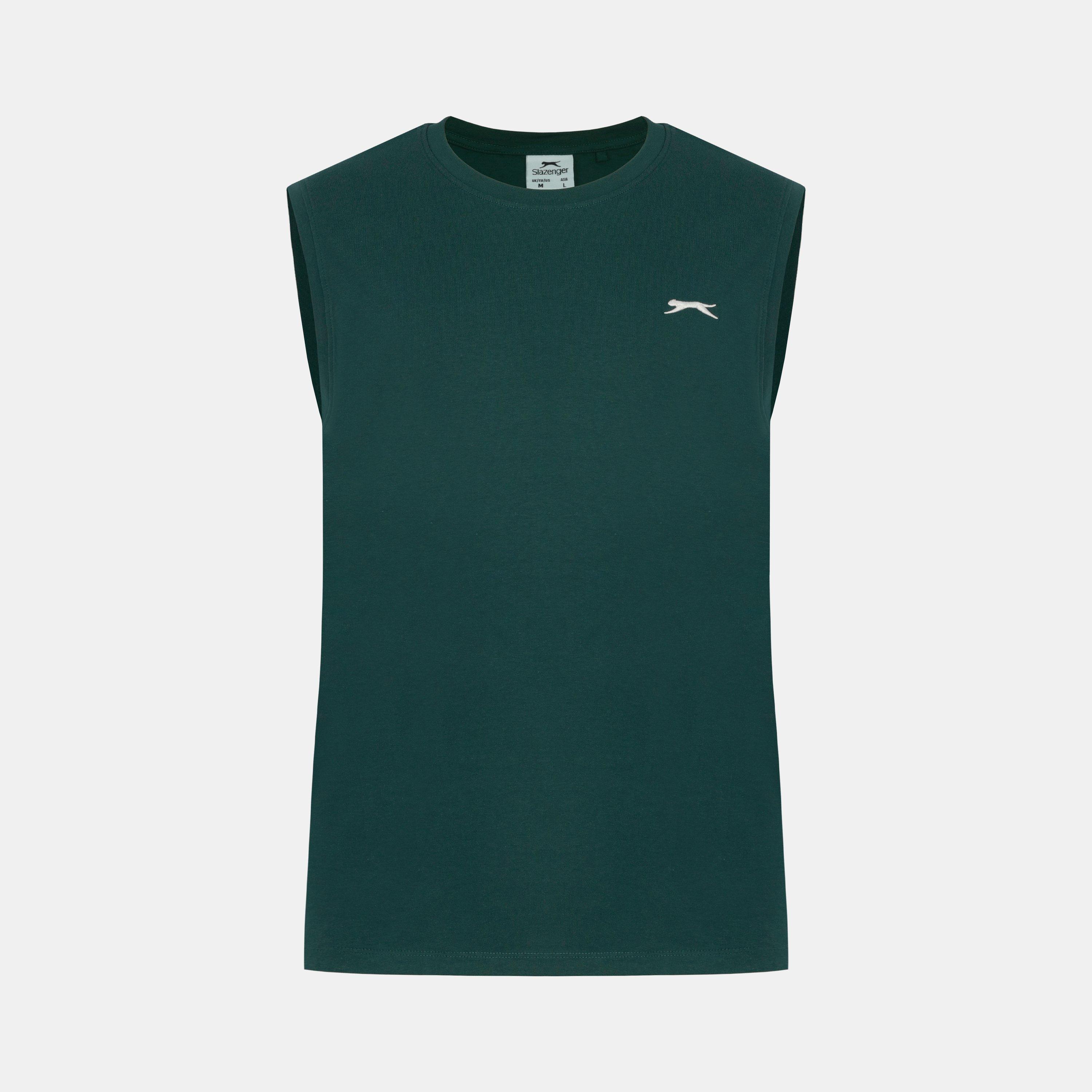 Slazenger Men's Vest - Forest Green - XL