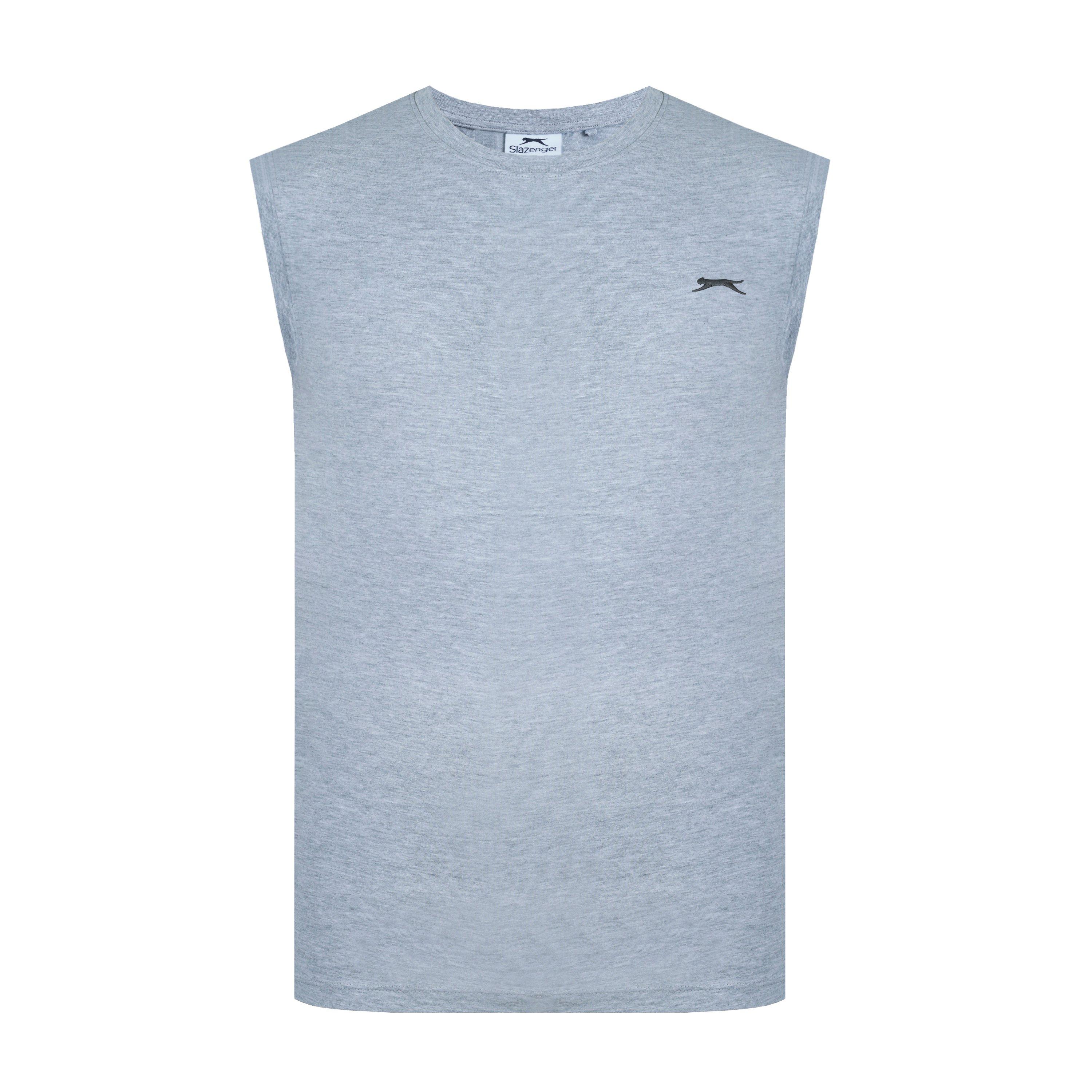 Slazenger Men's Vest - Grey Marl - 3XL