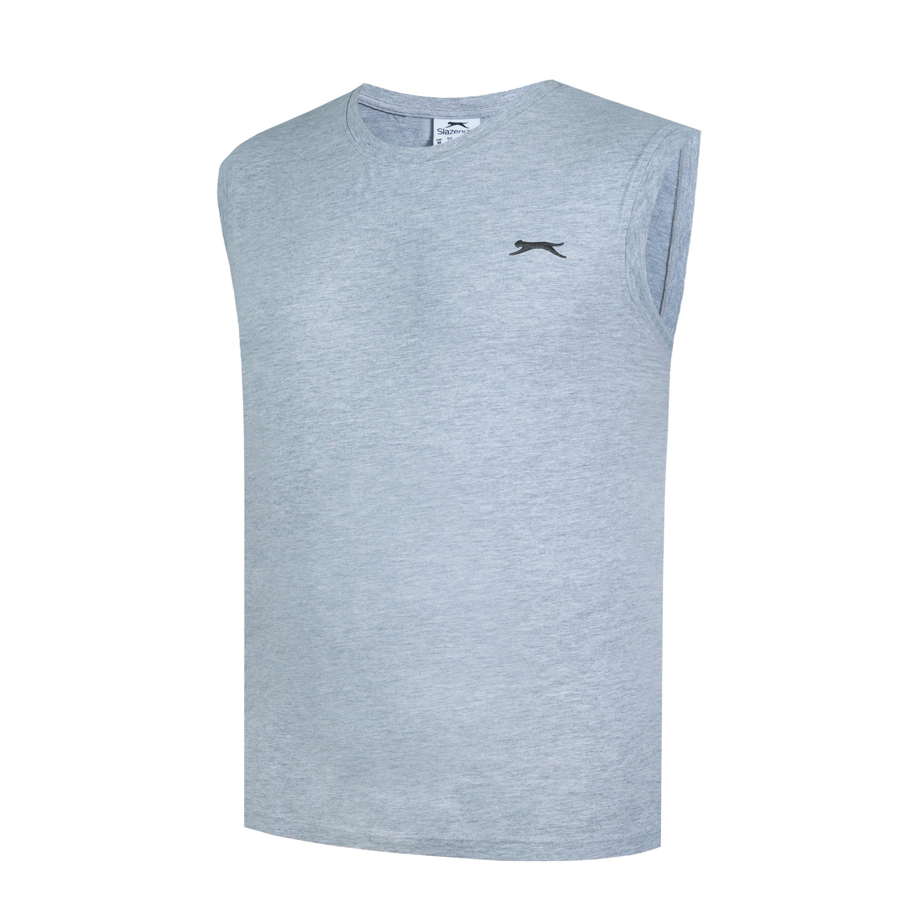 Grå Marl - Slazenger - Mens Vest - 3
