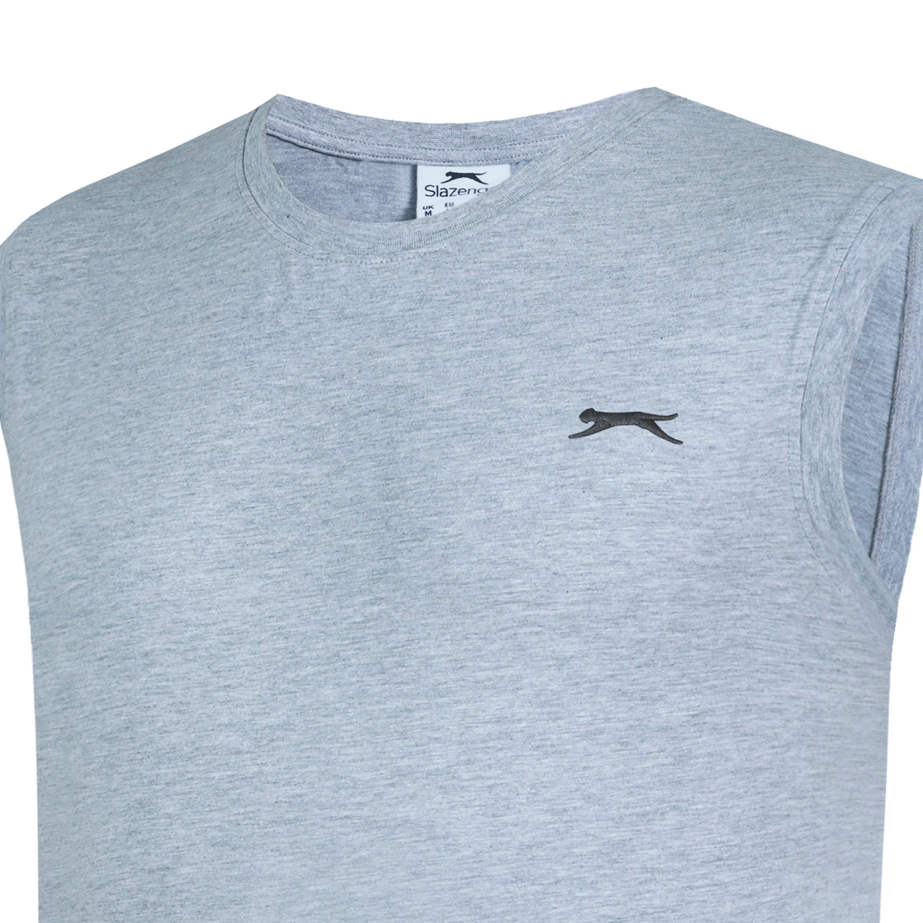 Grå Marl - Slazenger - Mens Vest - 5