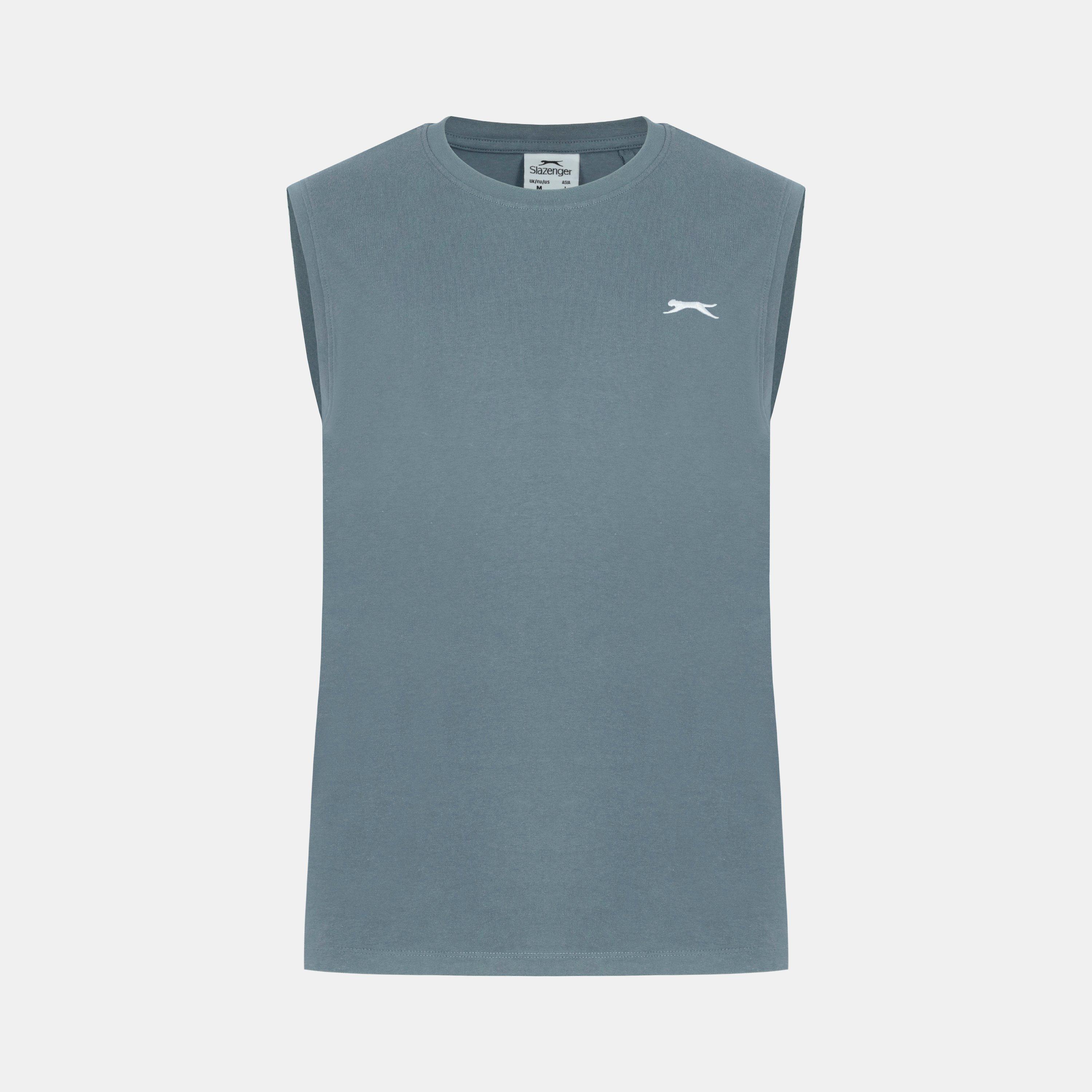 Slazenger Men's Vest - Slate Blue - XL
