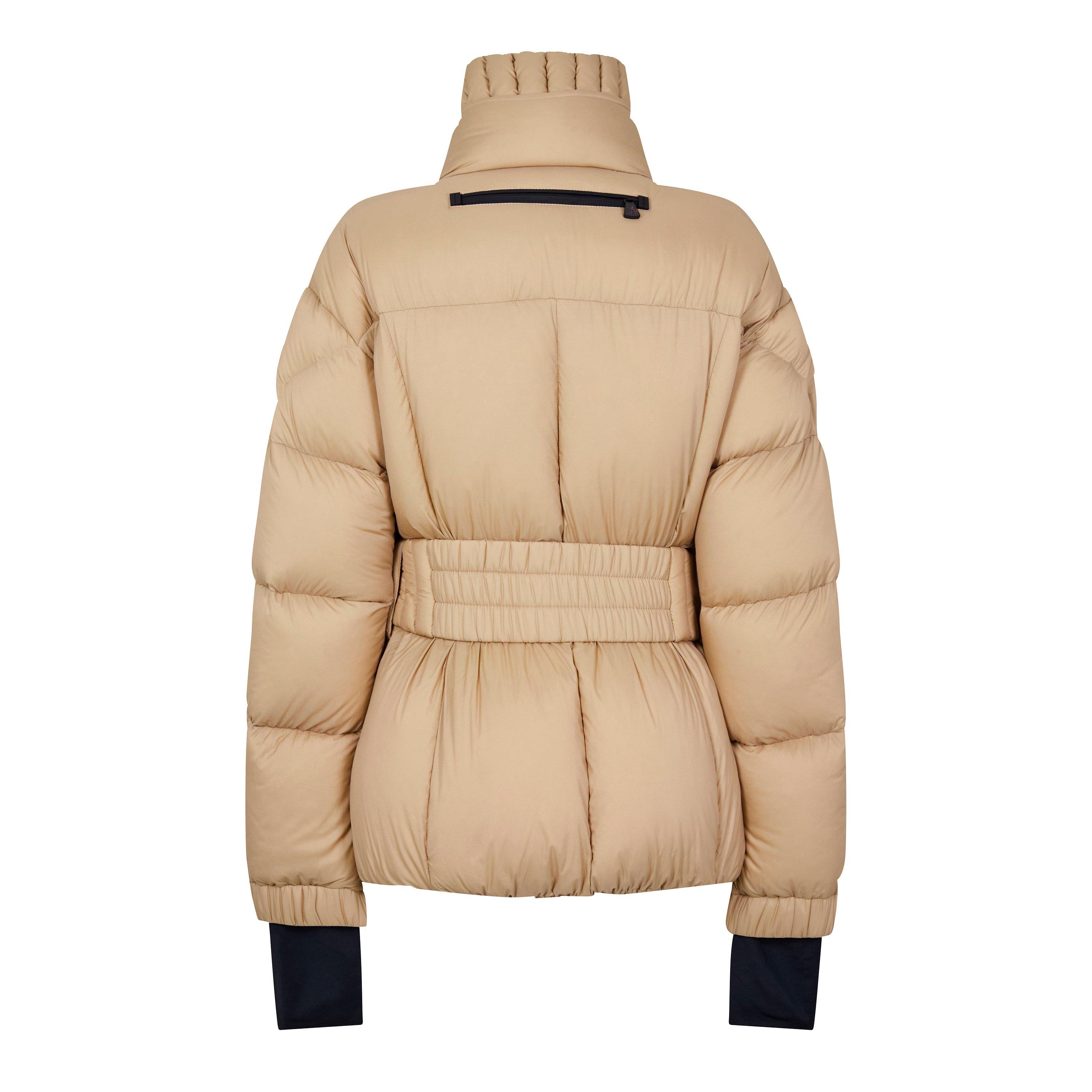 Beige 222 - Moncler Grenoble - Women's Coronel Down Windproof Long Sleeve Short Puffer Jacket - 6