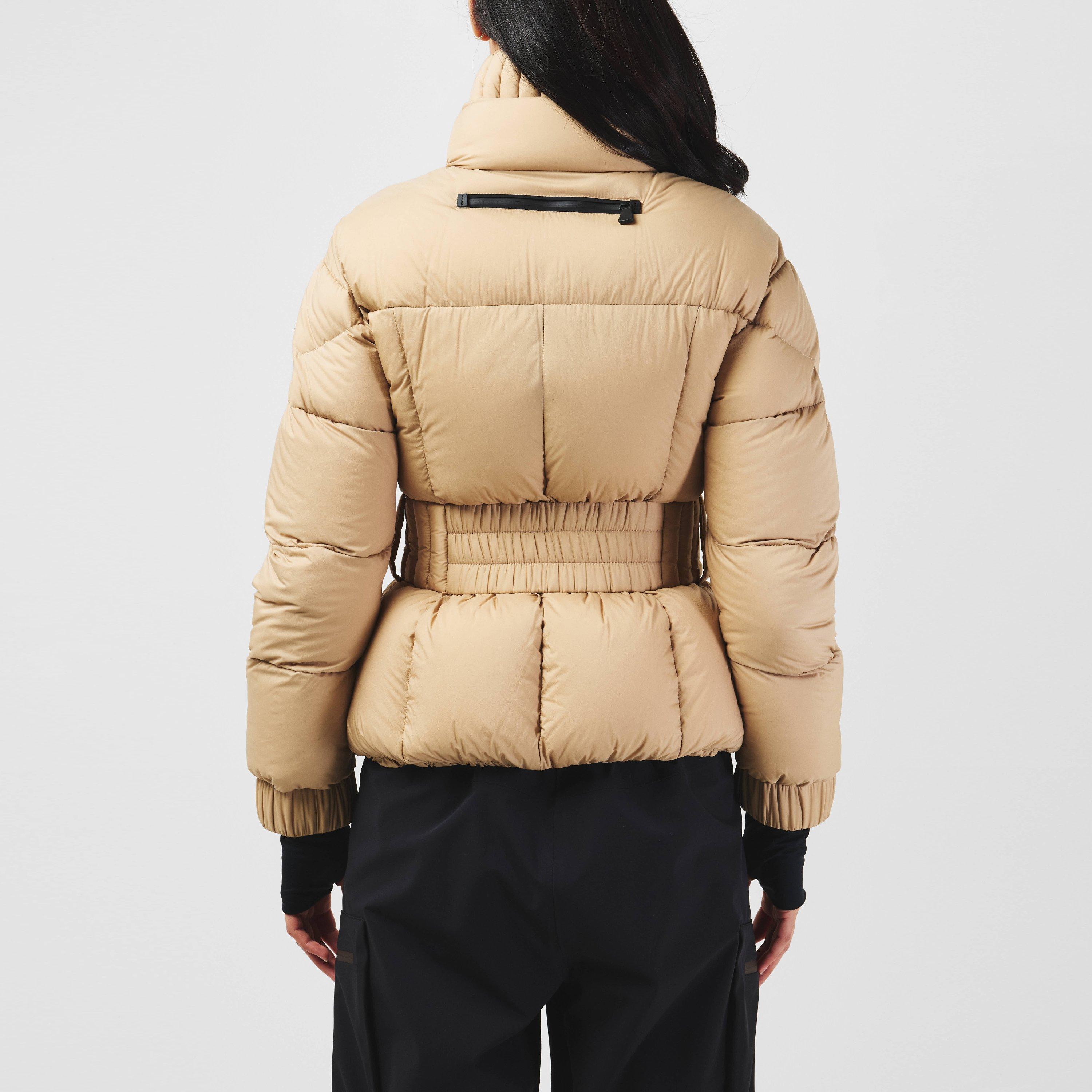 Beige 222 - Moncler Grenoble - Women's Coronel Down Windproof Long Sleeve Short Puffer Jacket - 3