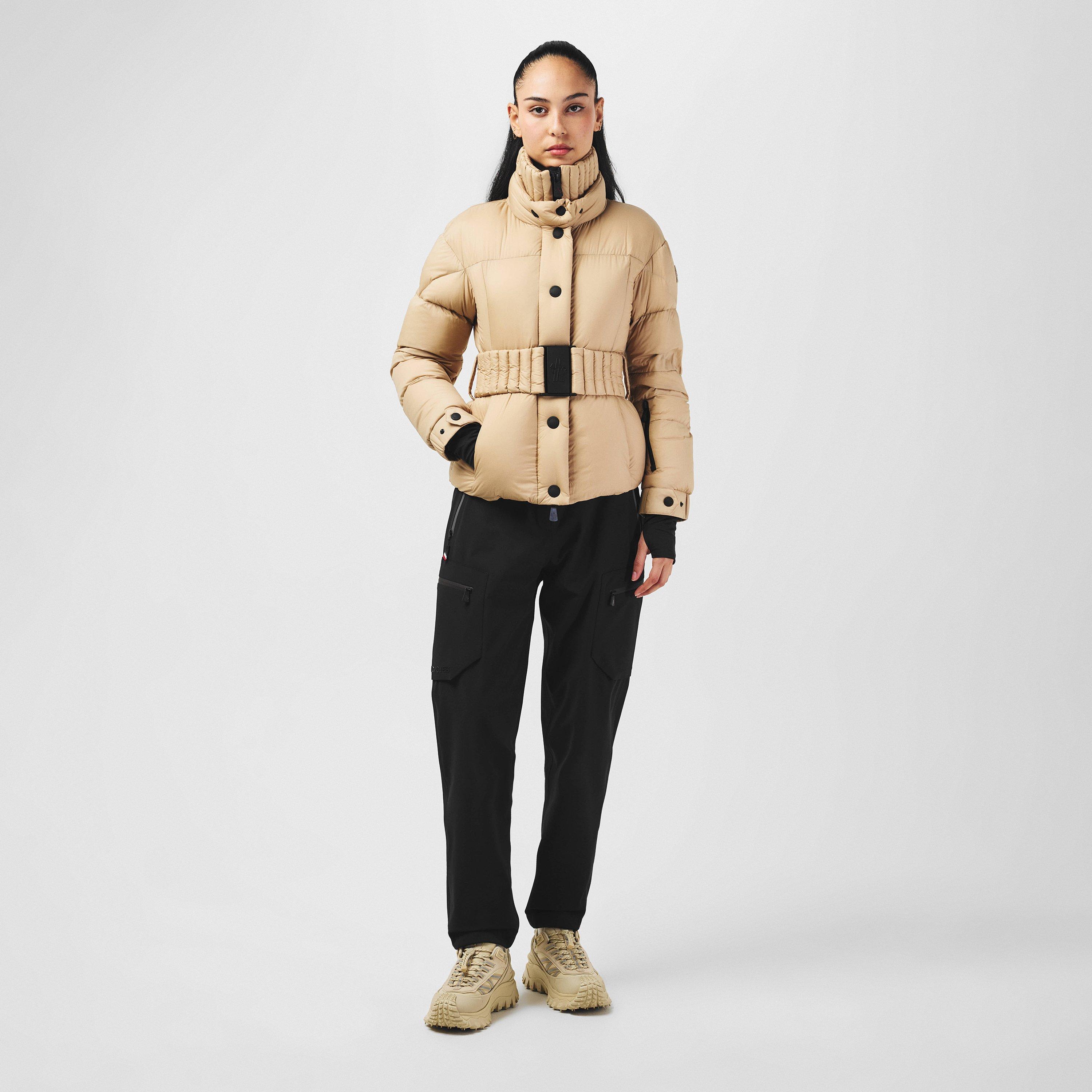 Beige 222 - Moncler Grenoble - Women's Coronel Down Windproof Long Sleeve Short Puffer Jacket - 4