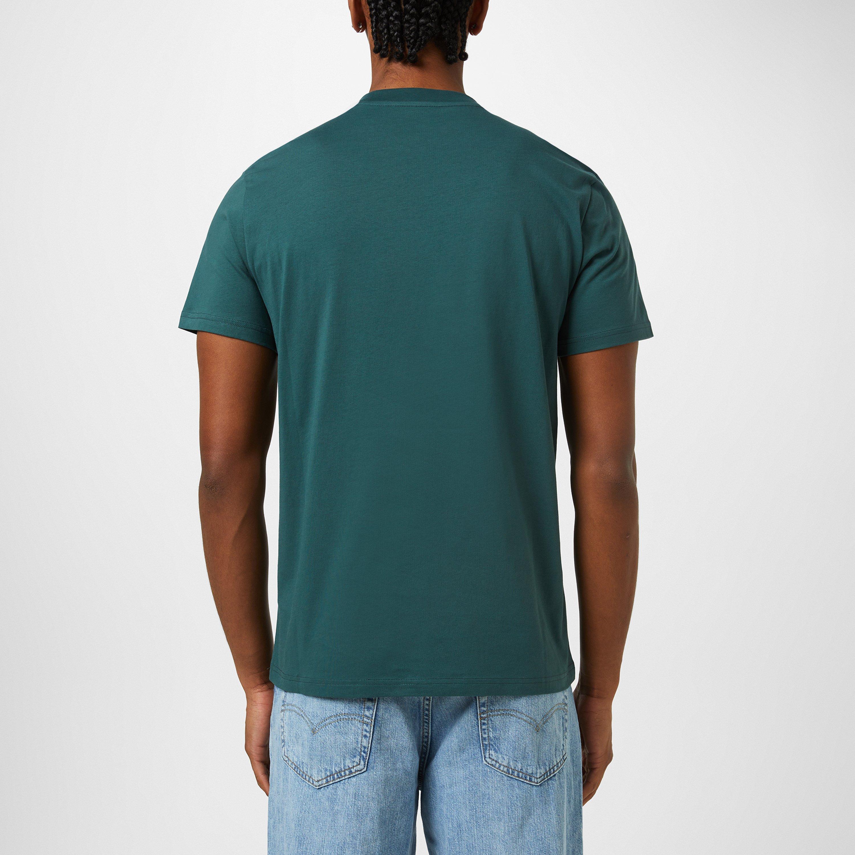 Fantasy Green - Moschino - Men's Logo Regular Fit T-Shirt - 3