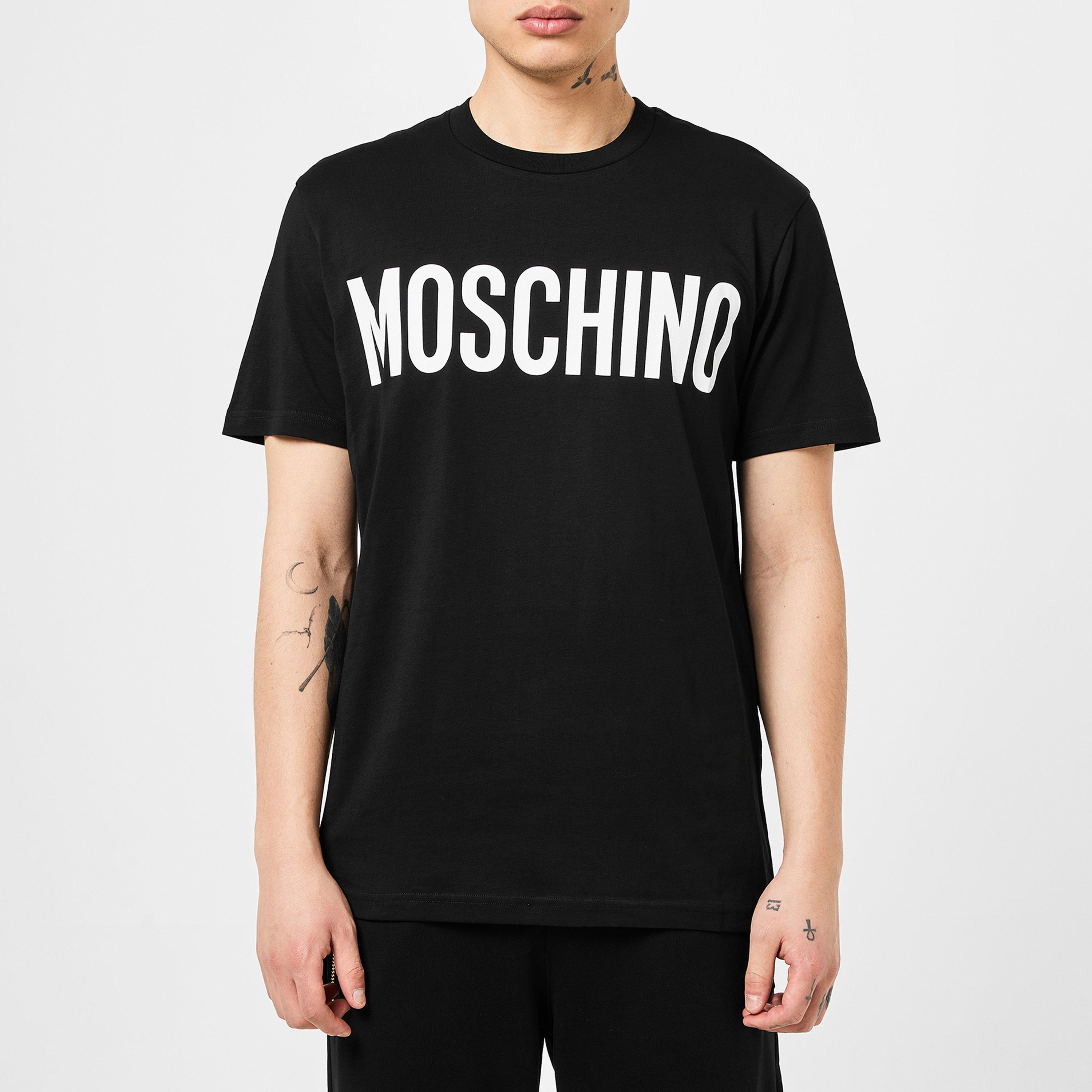 Fantasy Black - Moschino - Men's Fantasy Regular Fit T-Shirt - 1