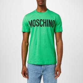 Moschino Logo Print T Shirt