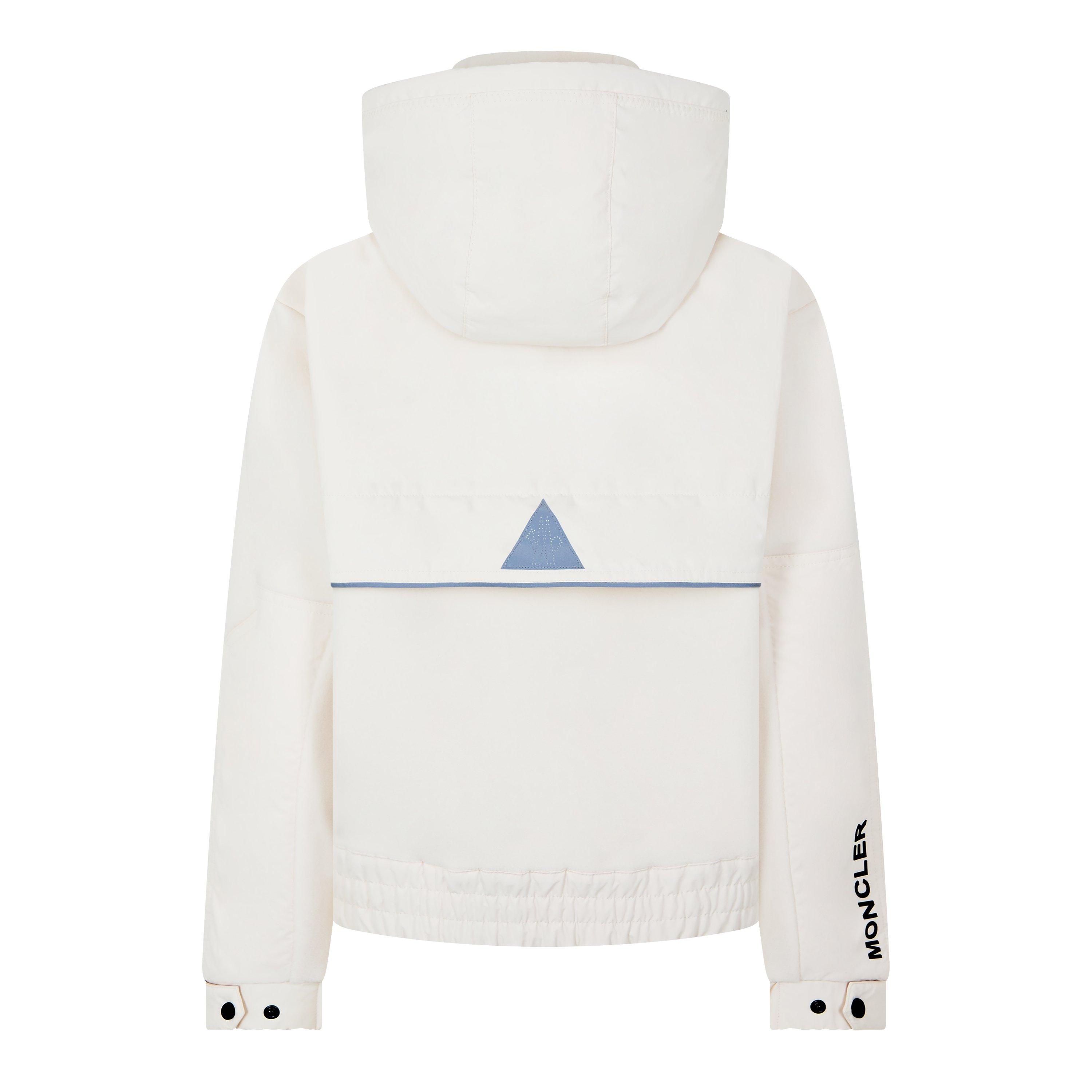 Cream 21I - Moncler Grenoble - Women's Fleece Long Sleeve Zip Hybrid Jacket - 6