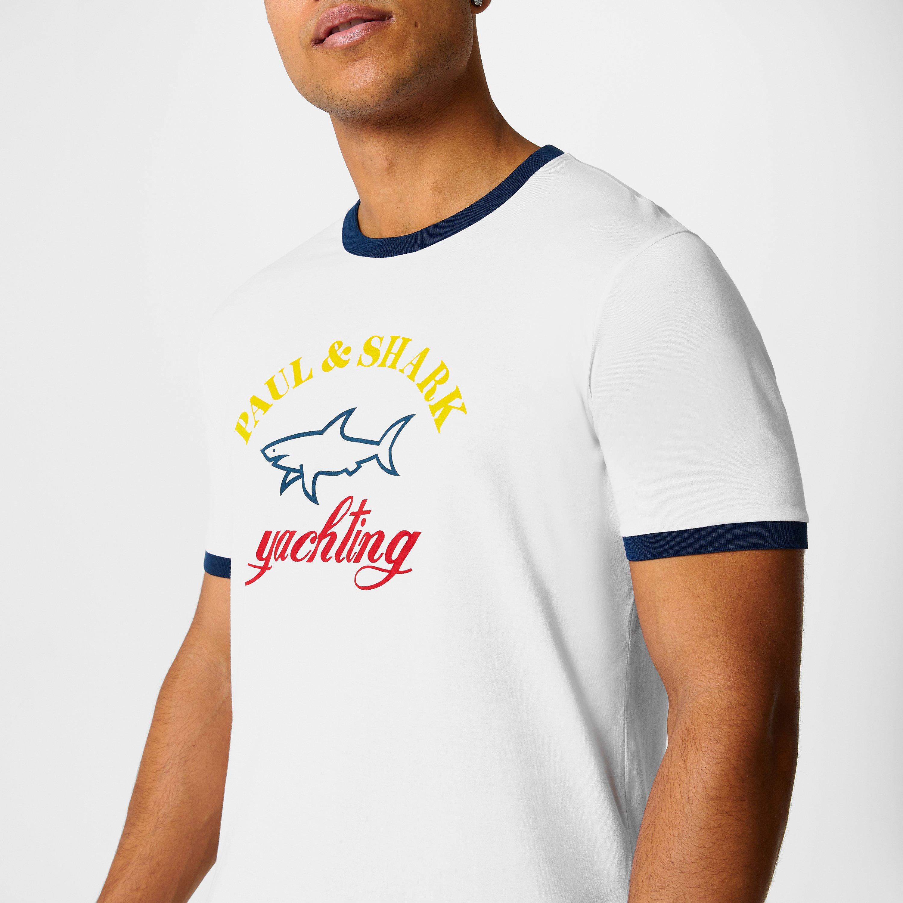 Blanco 010 - Paul And Shark - Big Logo T Shirt - 3