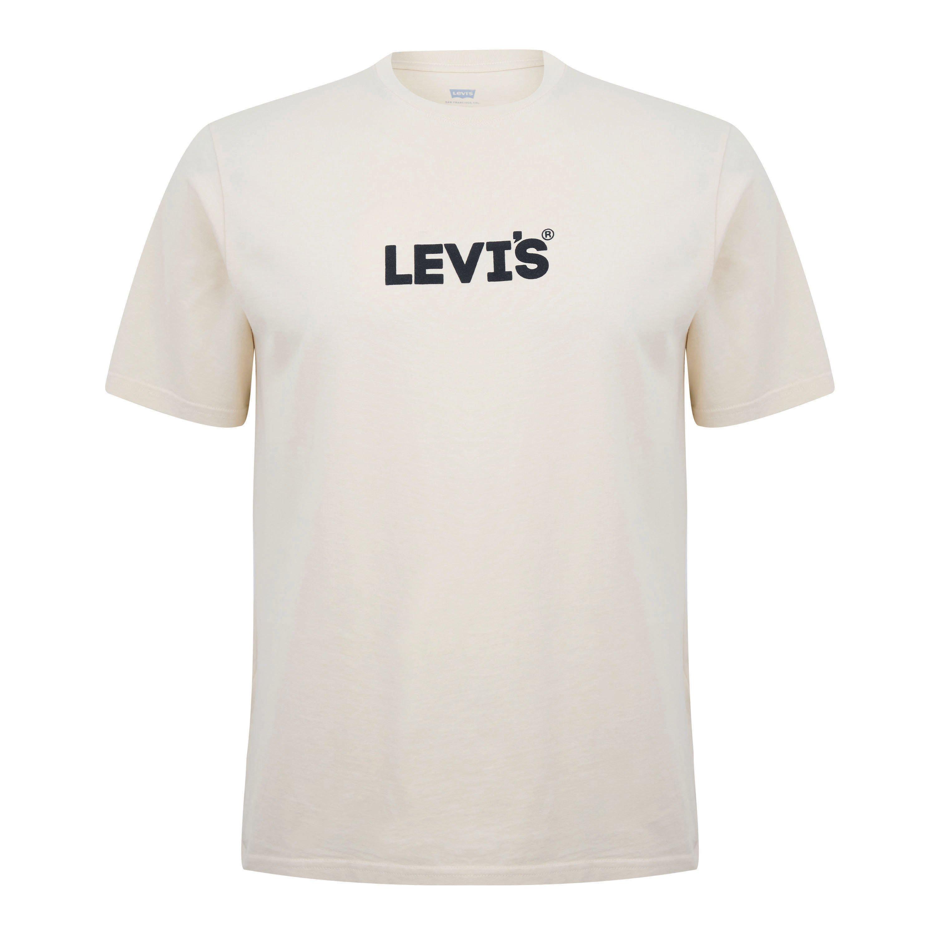 Levis Men's Icon T-Shirt - Bleach Sand Hl - S
