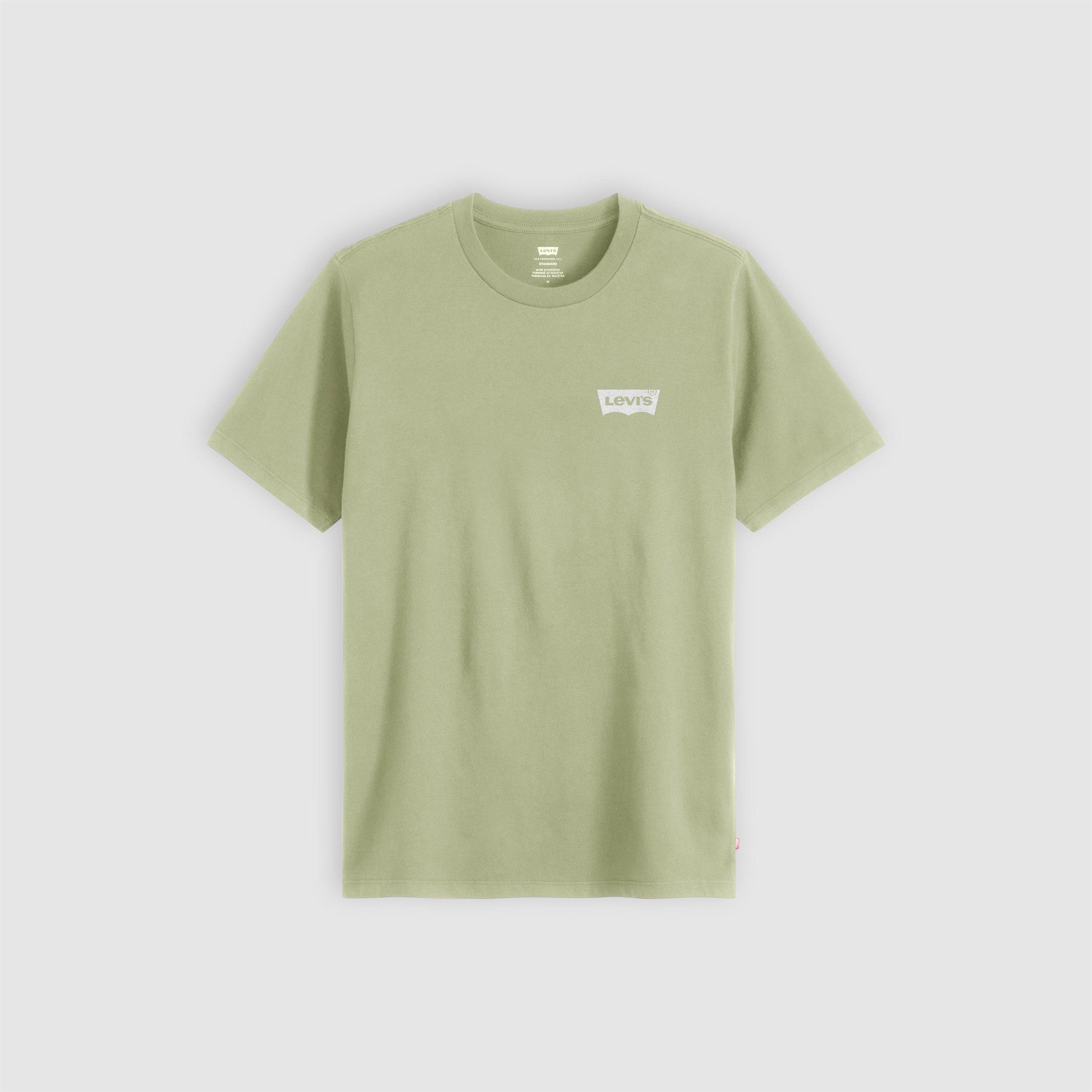 Levis Men's Housemark Graphic T-Shirt - Green Bw - 2XL