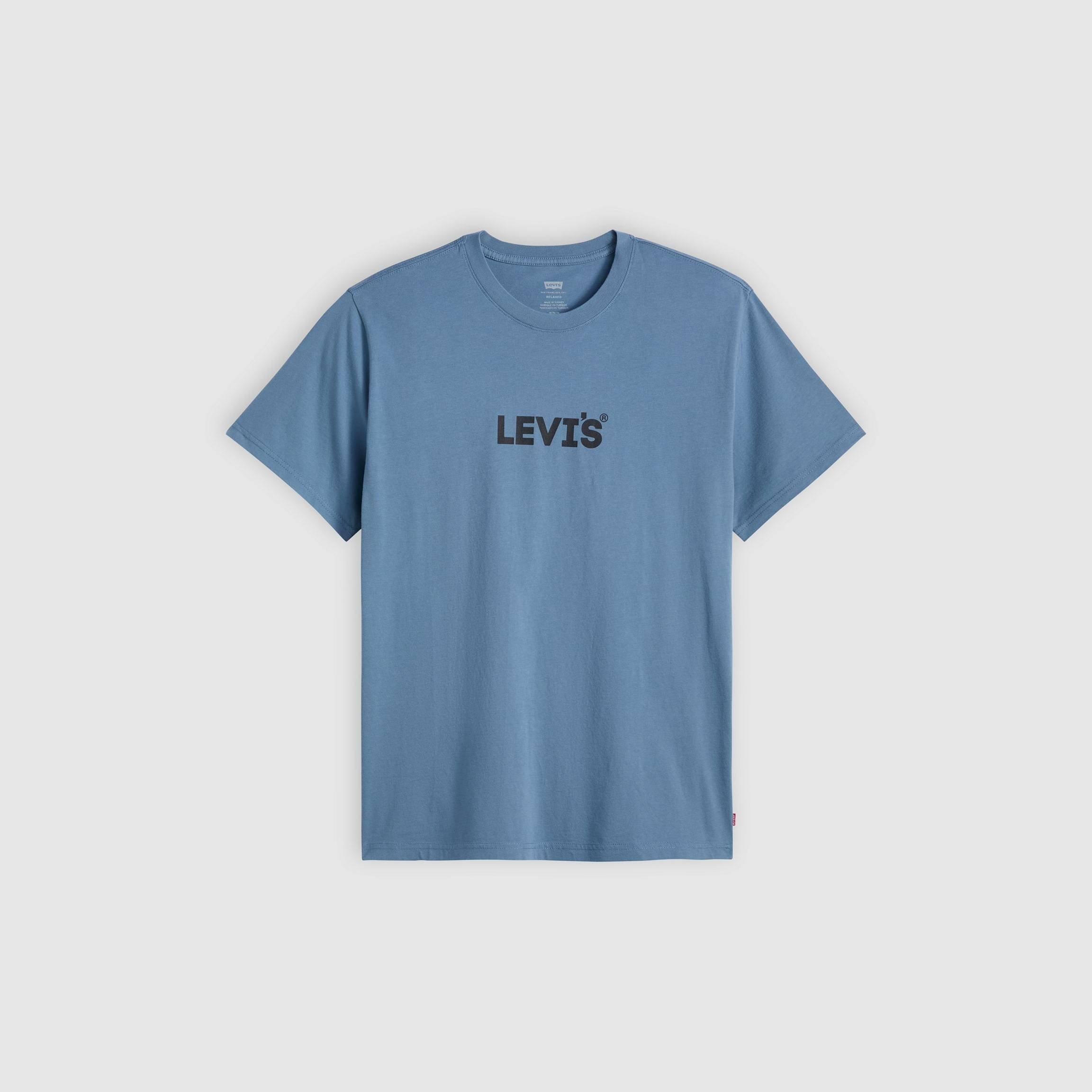 Levis Men's Icon T-Shirt - Blue Mirage Hl - XS