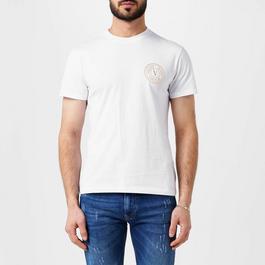 Versace Jeans Couture Embroidered Stamp T Shirt