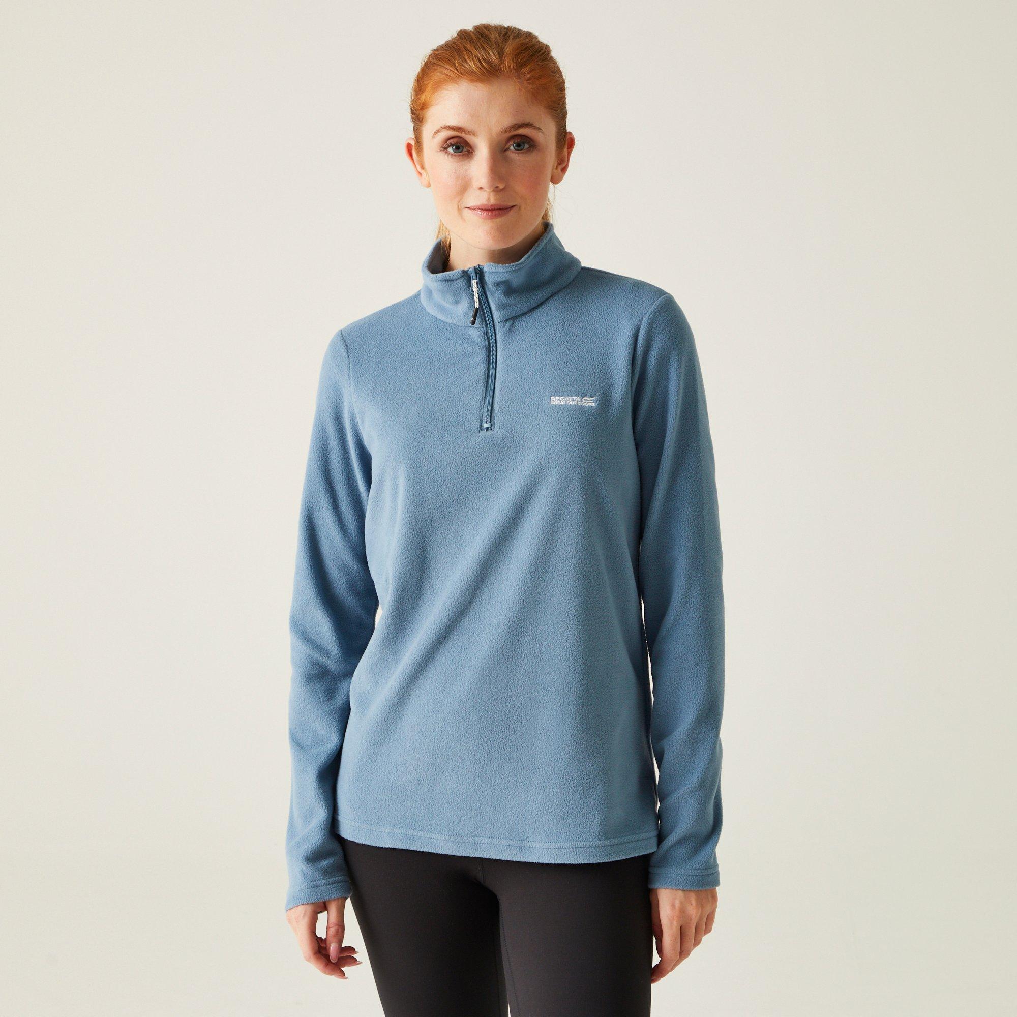 Washed Denim - Regatta - Sweethart Half Zip Fleece - 1