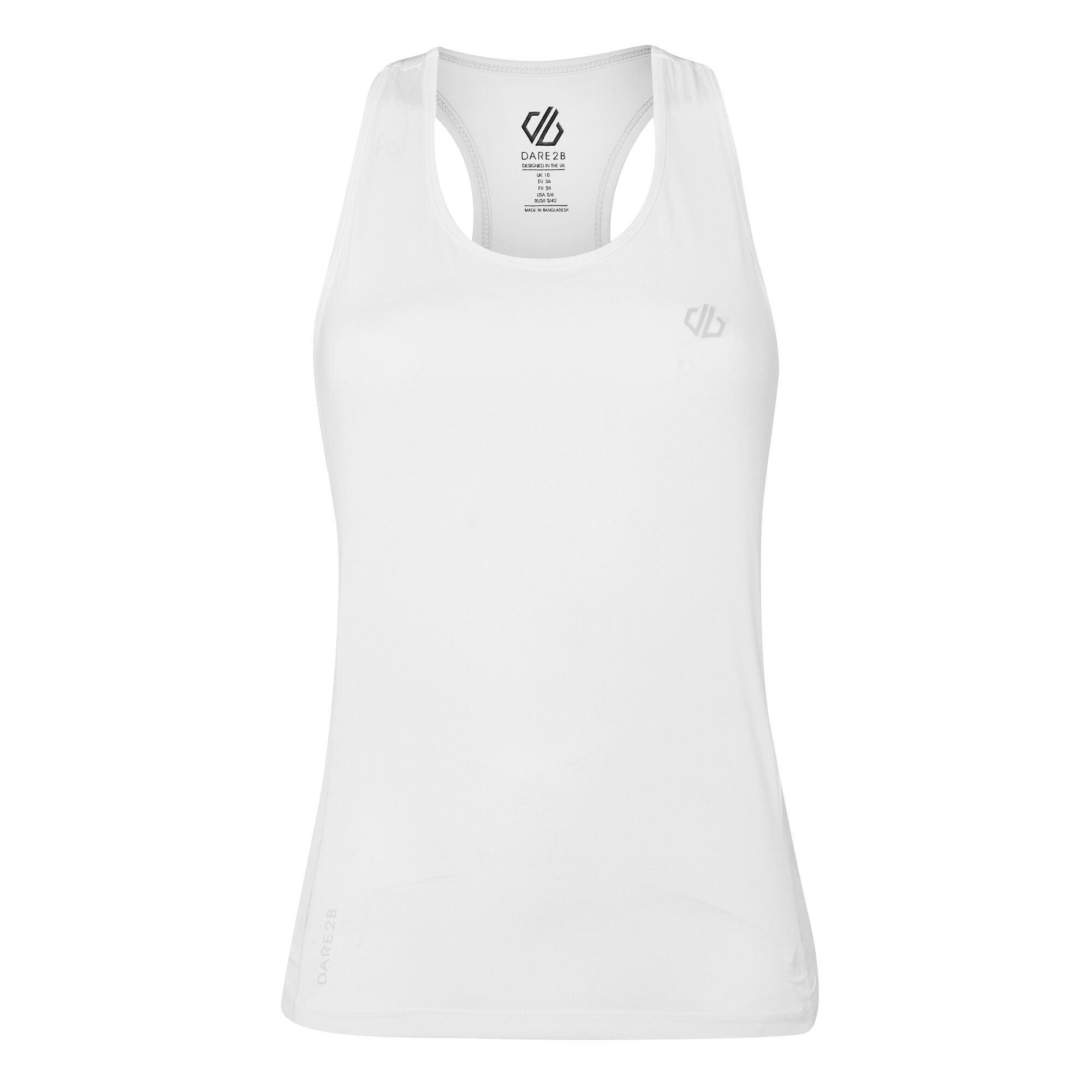 White - Dare 2b - Women's Modernize II Racerback Vest - 13