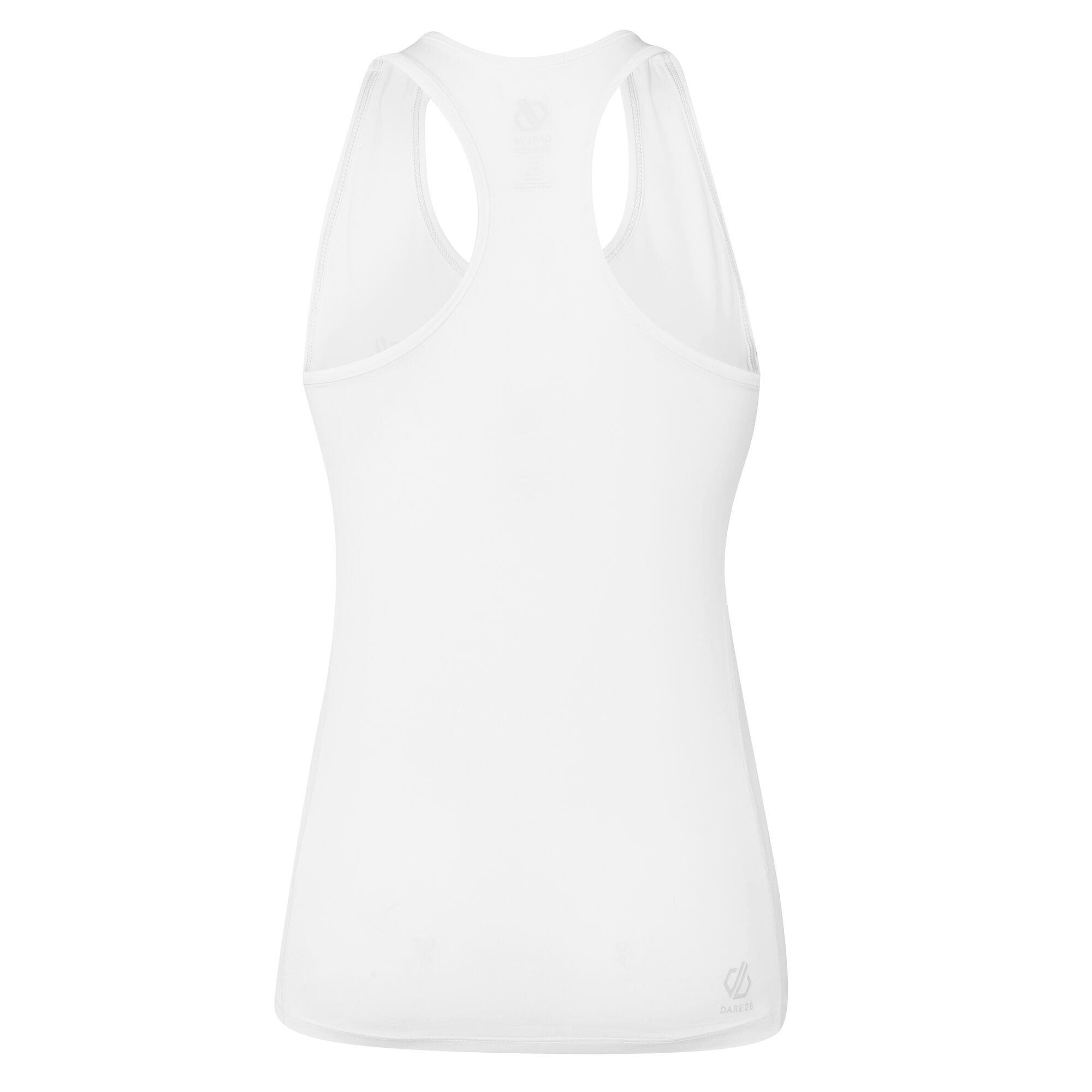White - Dare 2b - Women's Modernize II Racerback Vest - 6