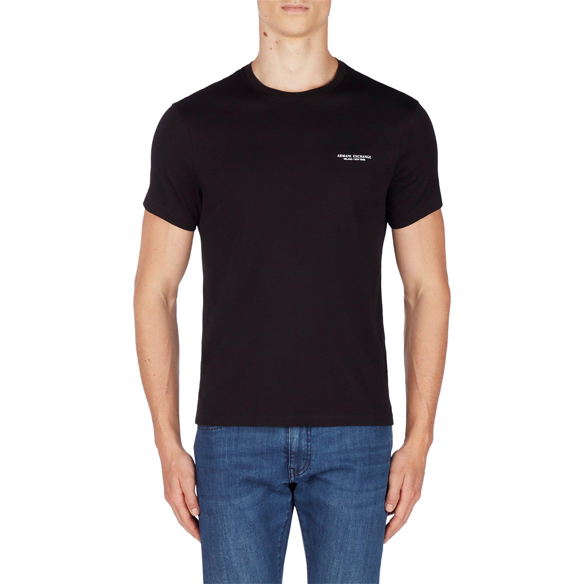 Black 1200 - Armani Exchange - T91 Logo T Shirt - 2