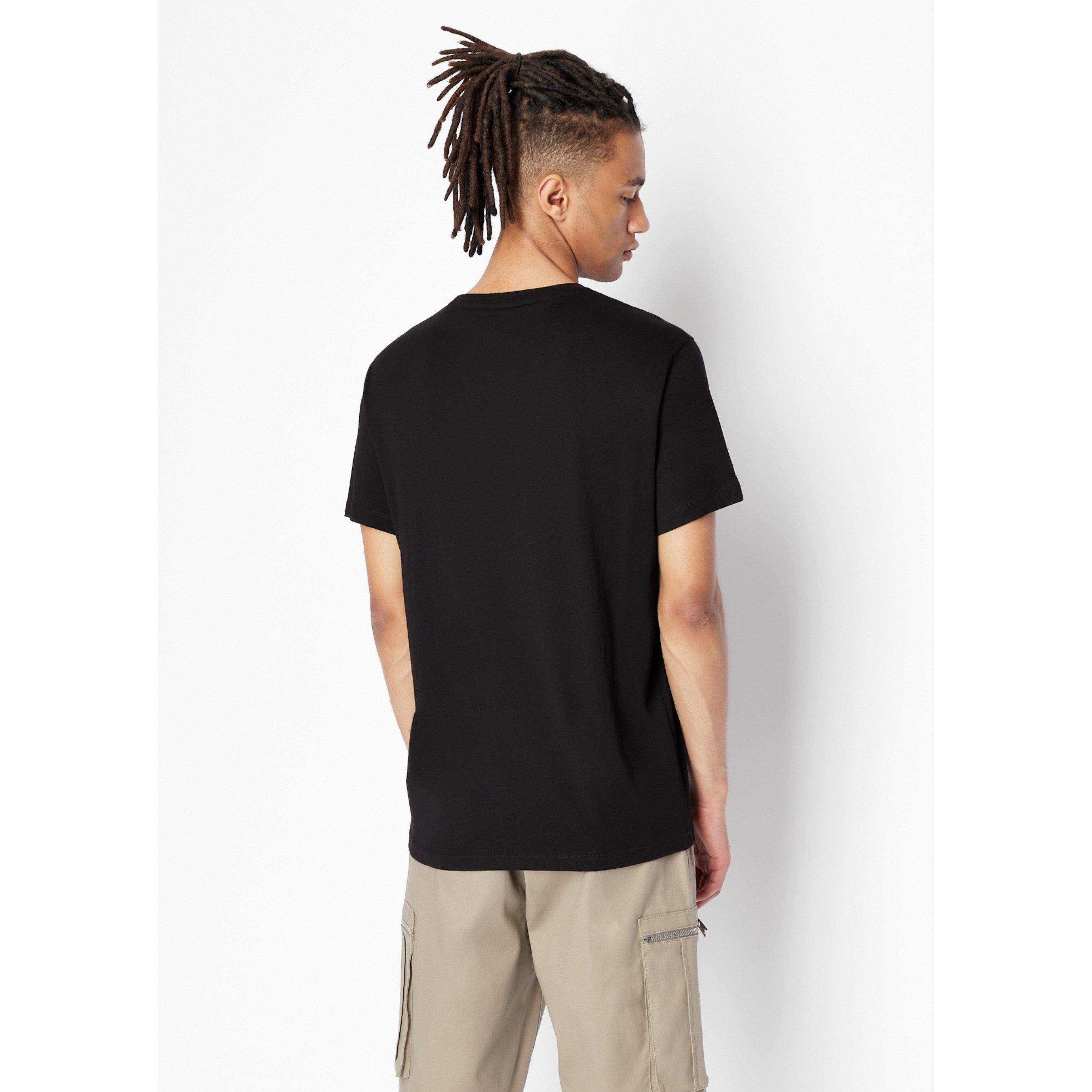 Black 1200 - Armani Exchange - T91 Logo T Shirt - 8