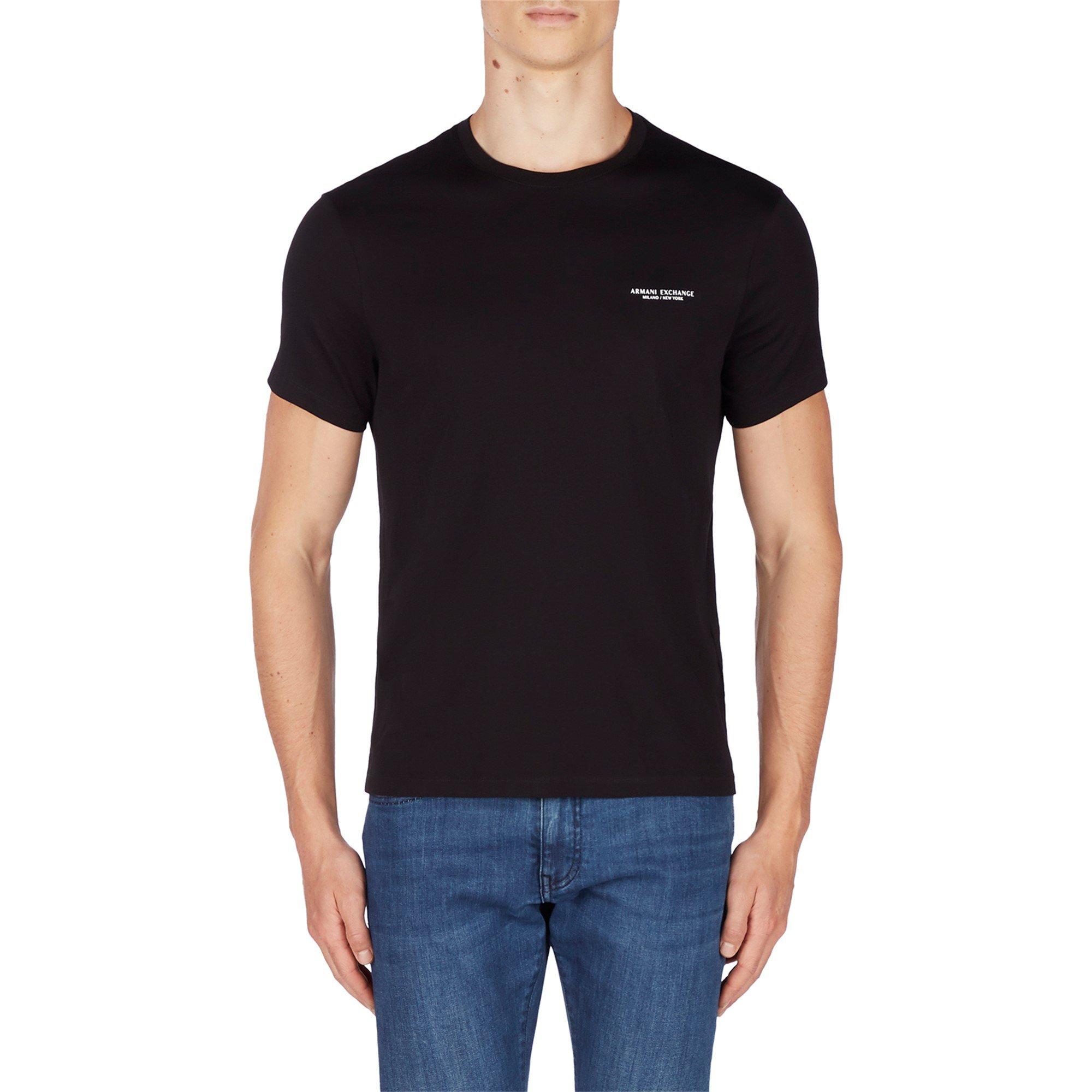 Black 1200 - Armani Exchange - T91 Logo T Shirt - 9