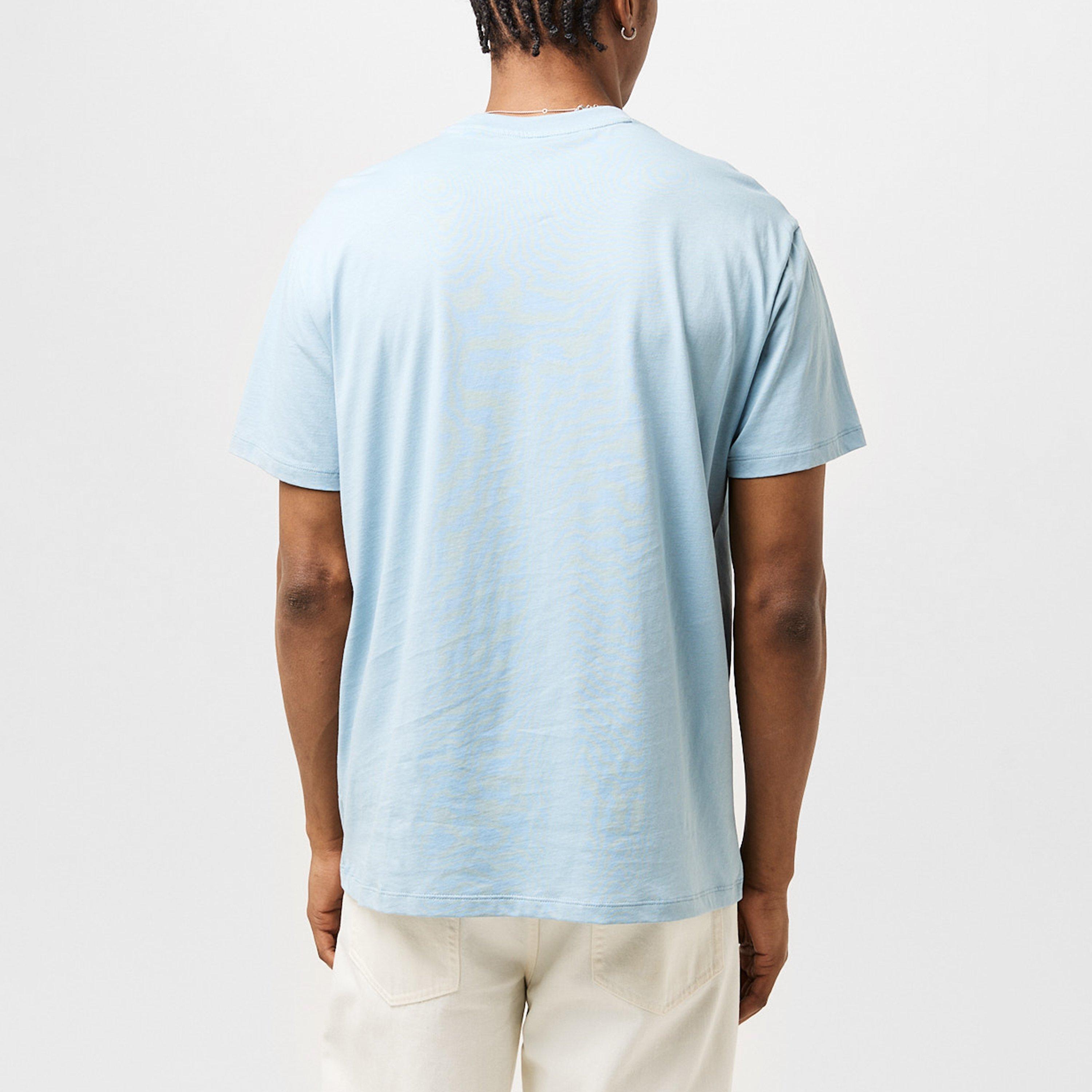 Blue U9287 - Armani Exchange - T91 Logo T Shirt - 4