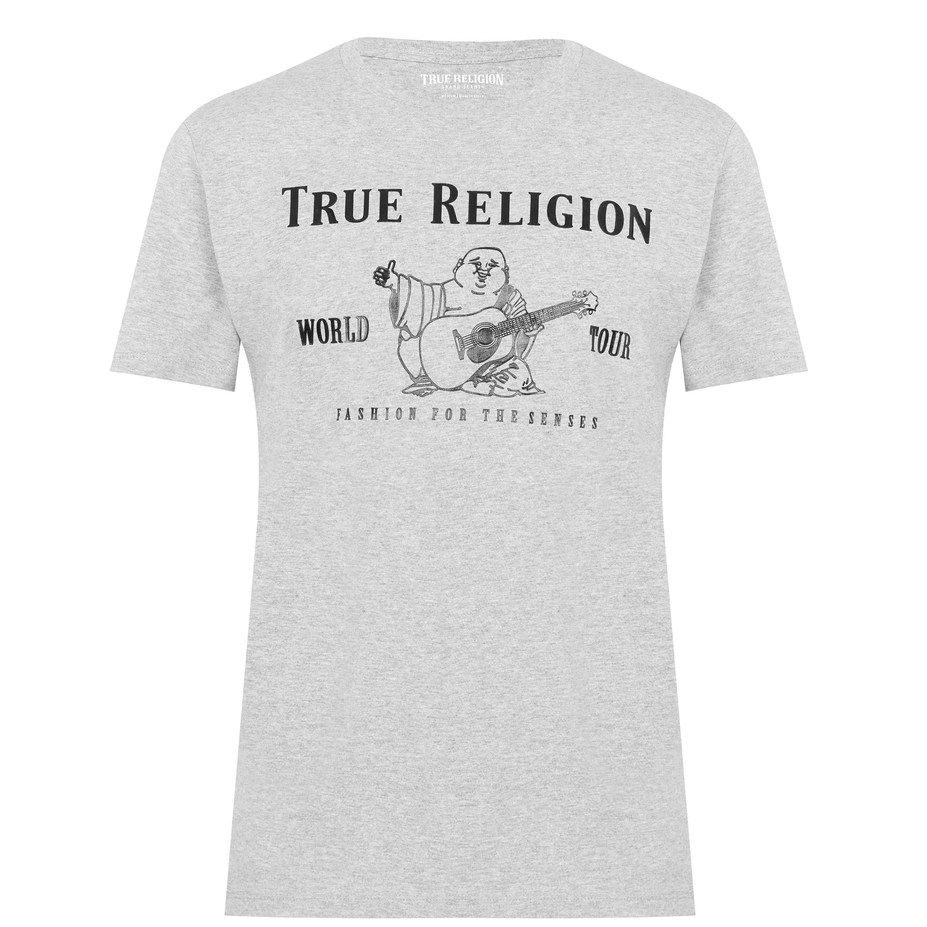 true religion white buddha t shirt