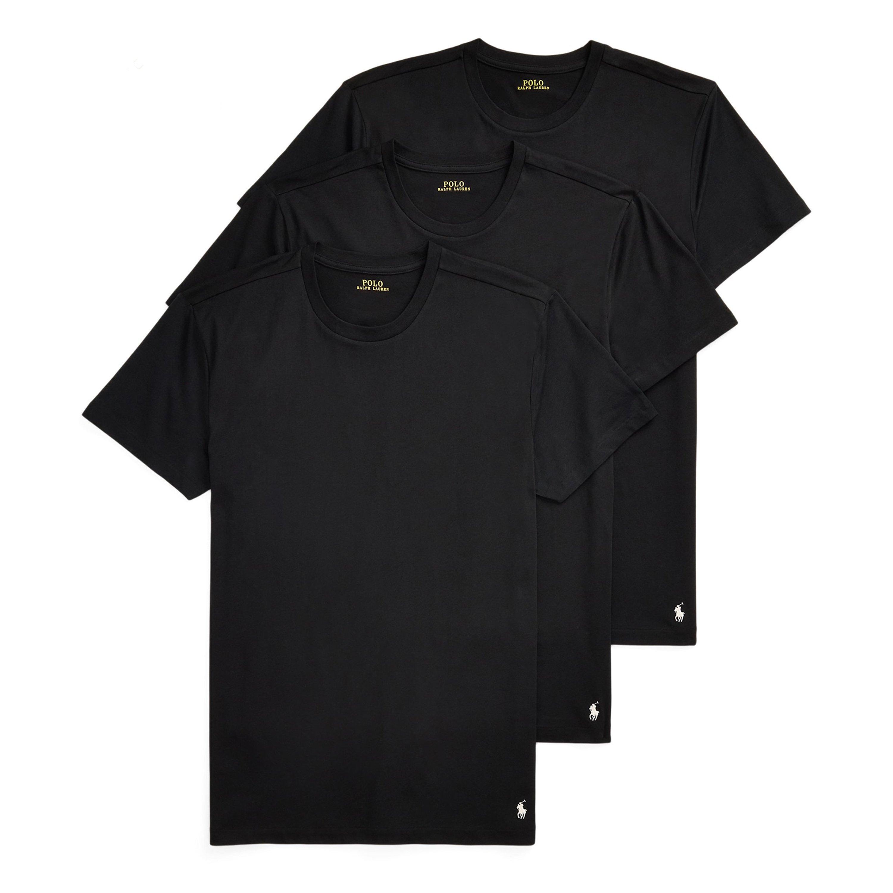 Blk/Blk/Blk - Polo Ralph Lauren - 3-pack T-shirts - 1
