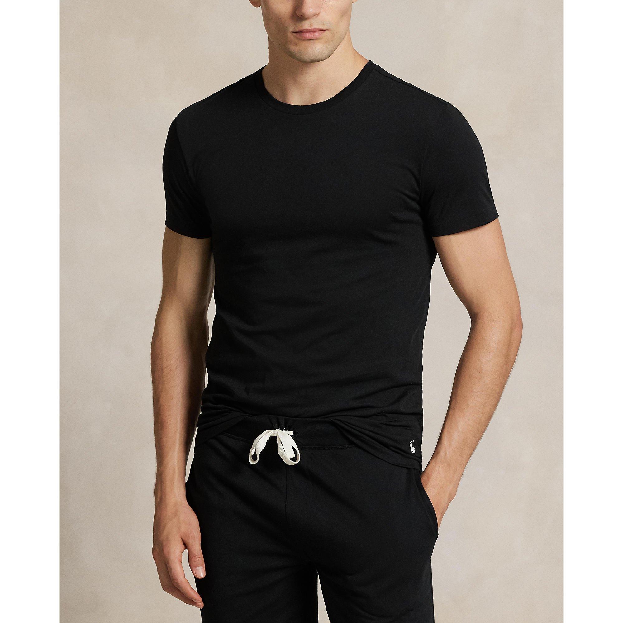 Camel/Gry/Blk - Polo Ralph Lauren - 3-pack T-shirts - 4