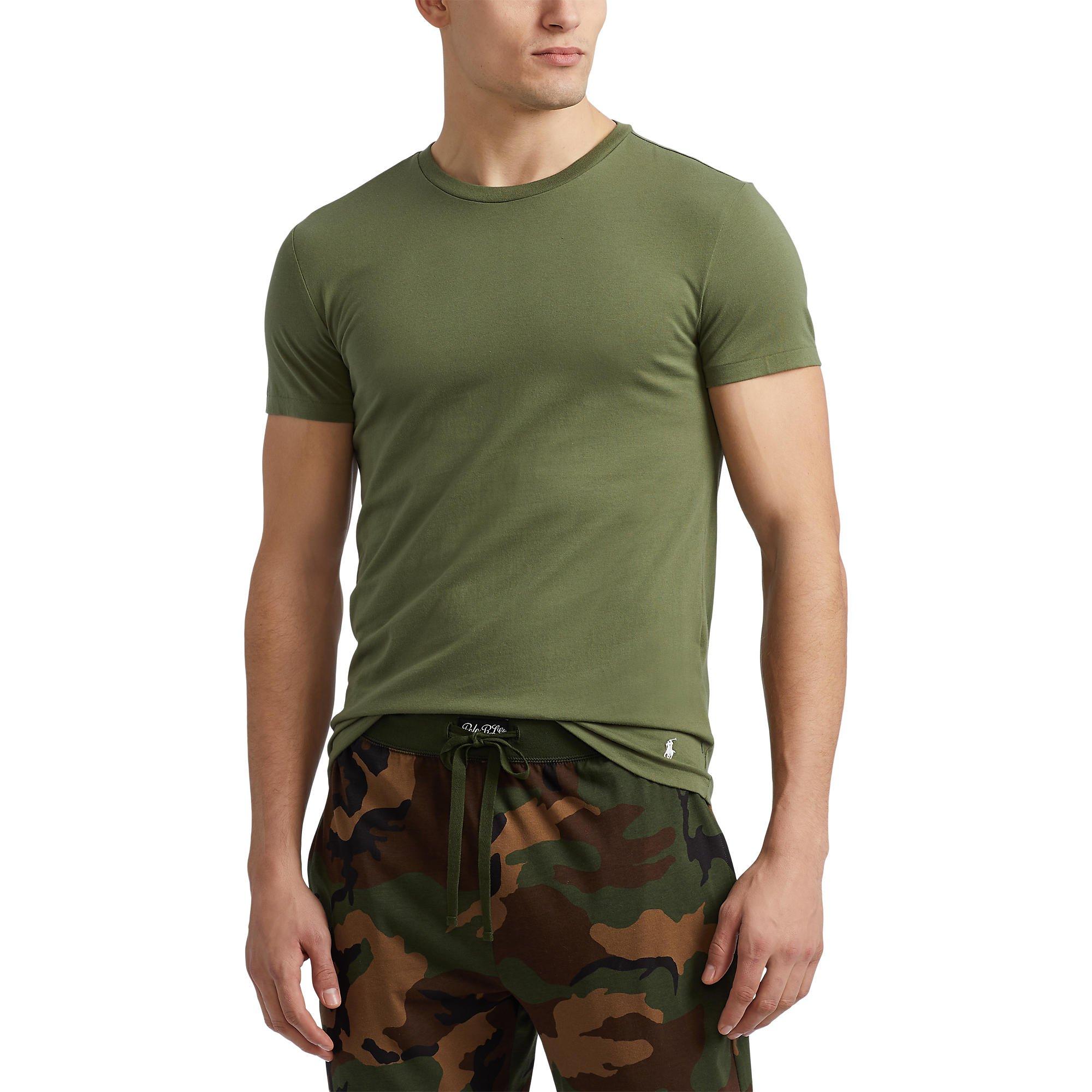 Grn/Grn/Grn - Polo Ralph Lauren - 3-pack T-shirts - 4