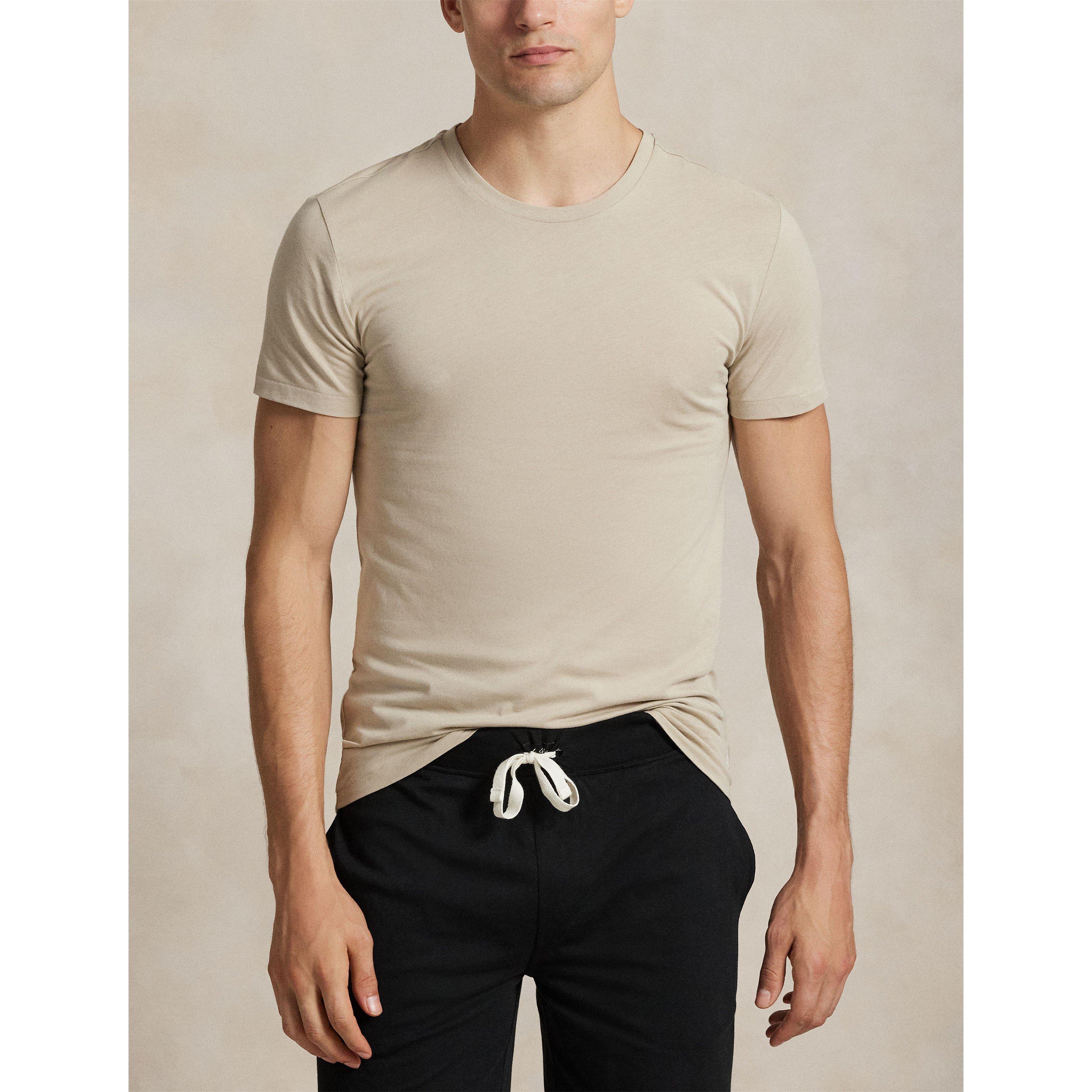 Stone/Grey/Blk - Polo Ralph Lauren - 3-pack T-shirts - 2